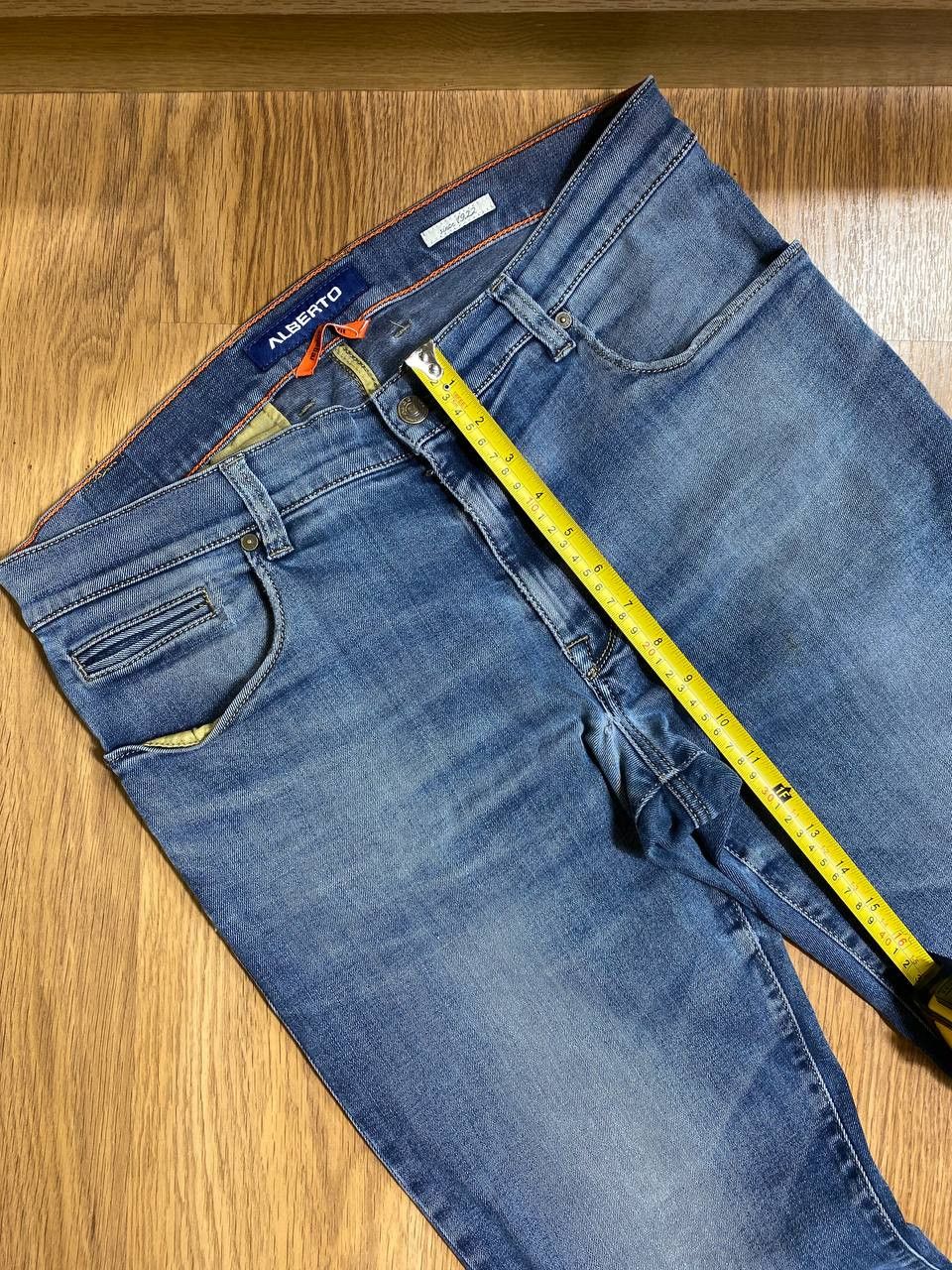 Alberto Vintage 90s Alberto Gang Baggy Jeans Size US 35 - 13 Thumbnail