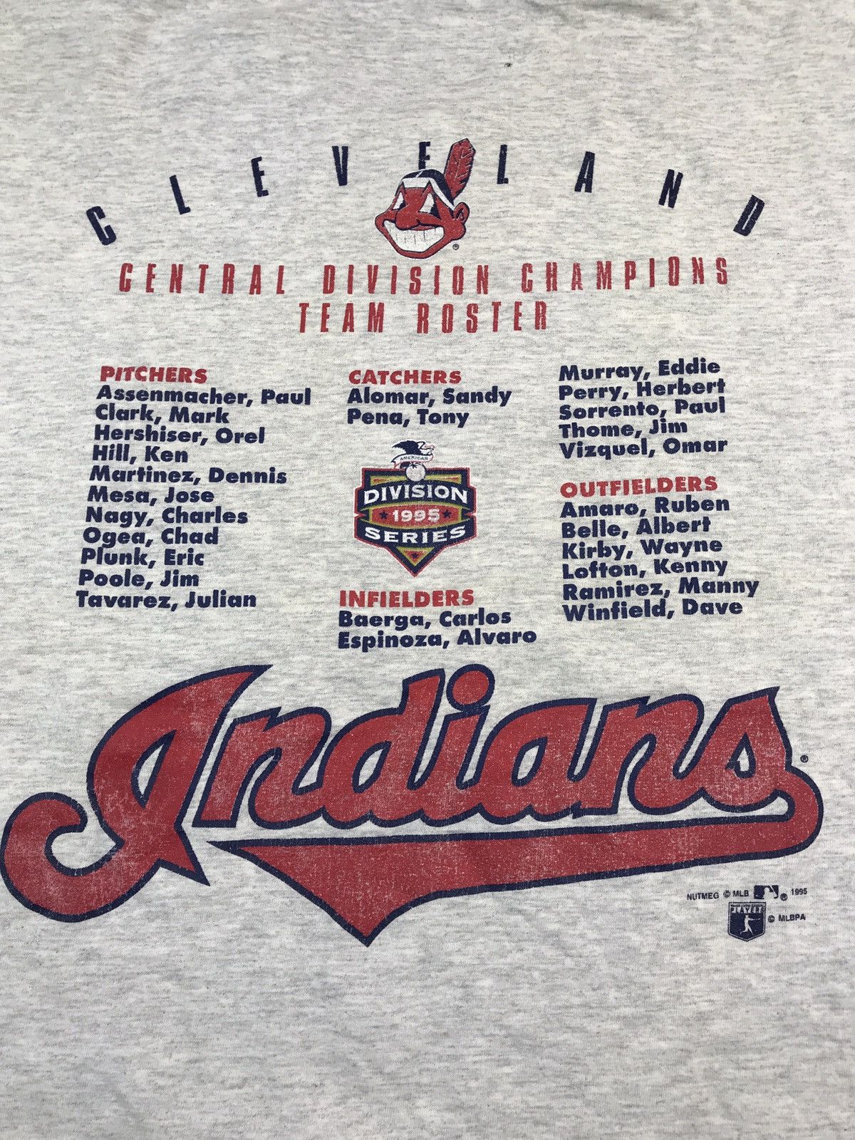 Lee × MLB × Vintage Vintage 1995 AL Division Series Rare T Shirt Size US XXL / EU 58 / 5 - 18 Thumbnail