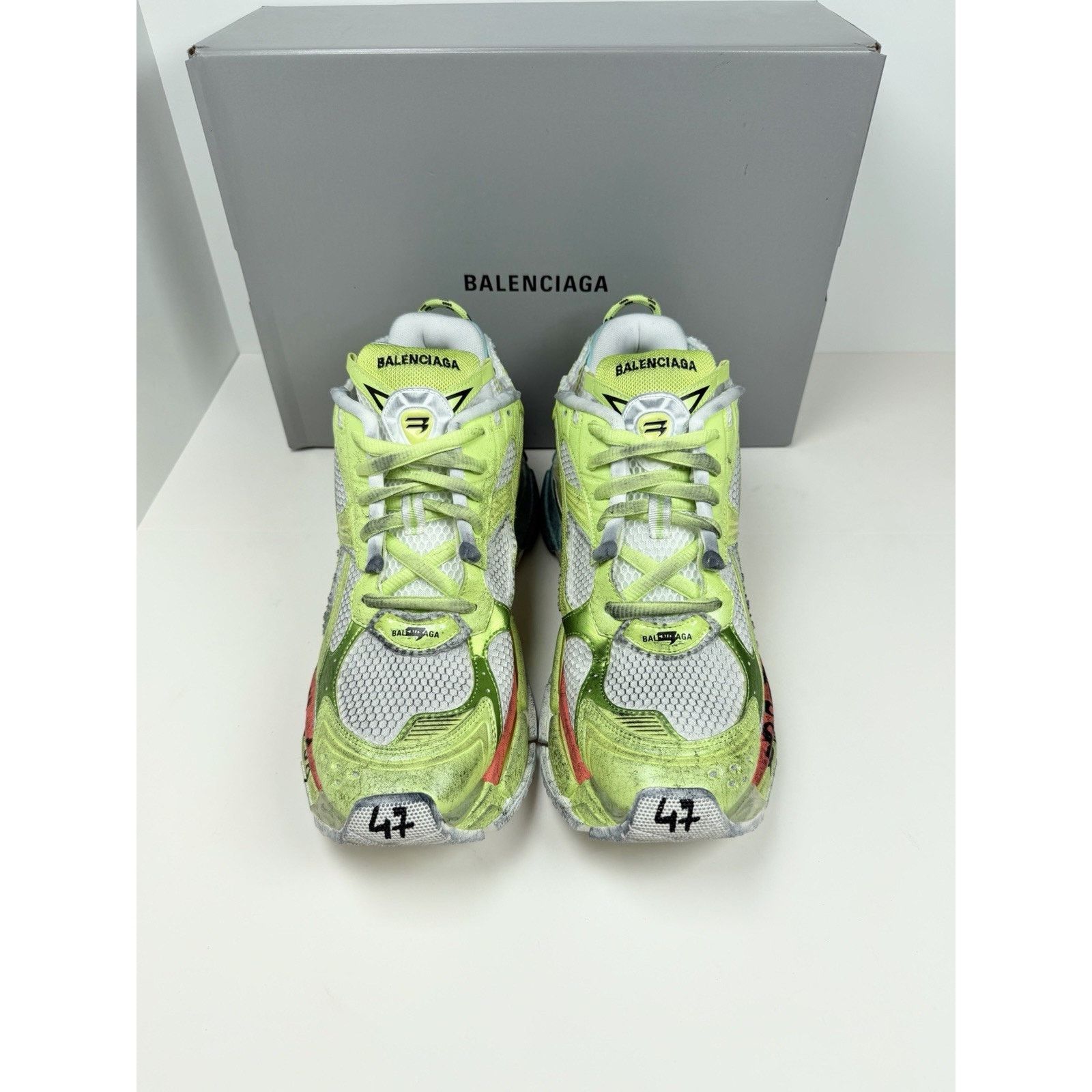 Balenciaga Size 47EU/14US - Balenciaga Runner Marathon Unreleased NEW Size US 14 / EU 47 - 3 Thumbnail