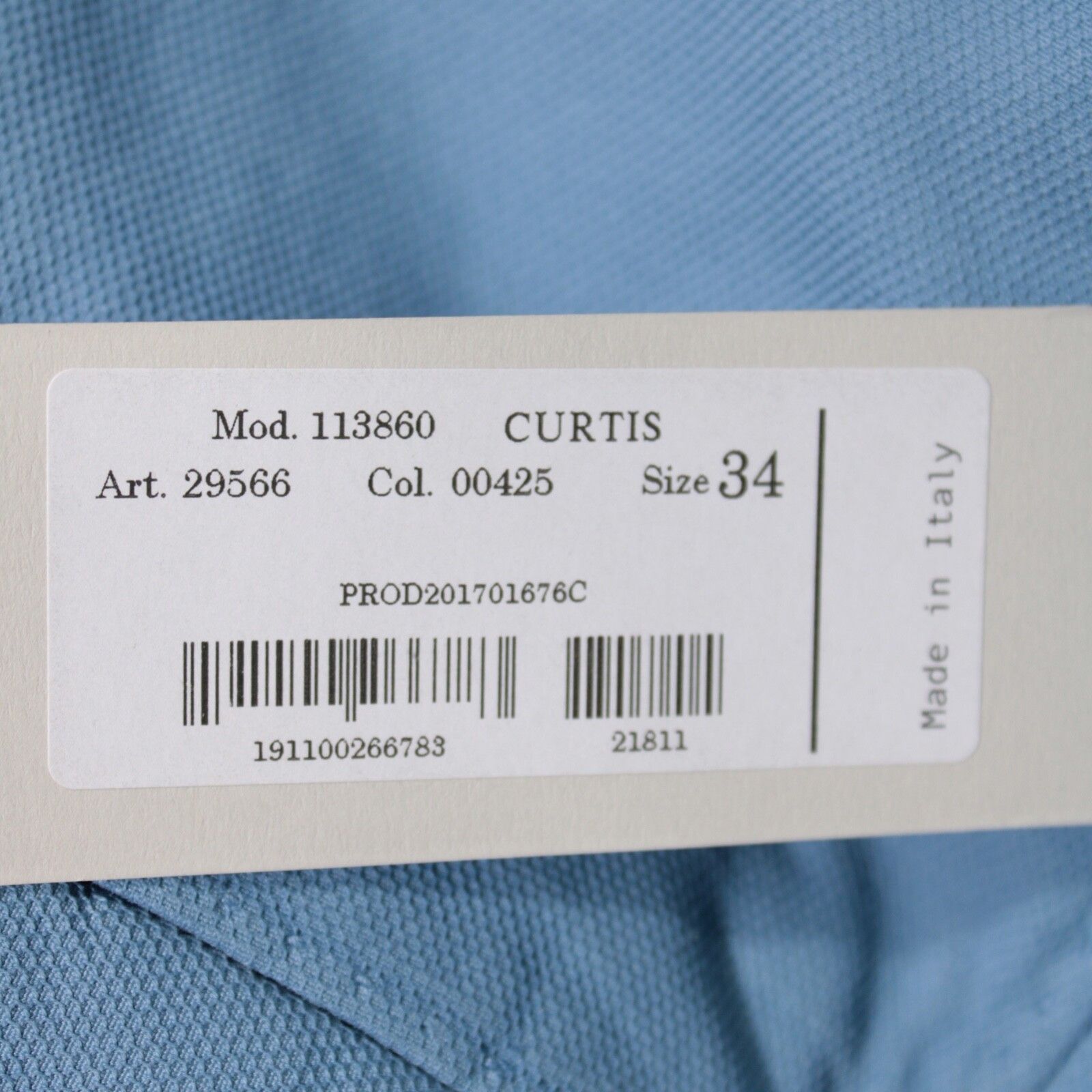 Zanella Zanella New with tags Chino Size 36 US In Blue Size US 36 / EU 52 - 4 Thumbnail
