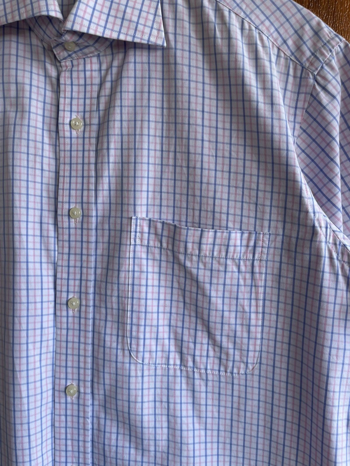 Balmain Vintage’90s🔥BALMAIN PIERRE🔥Square Short Shirt Button Up Size US L / EU 52-54 / 3 - 2 Thumbnail