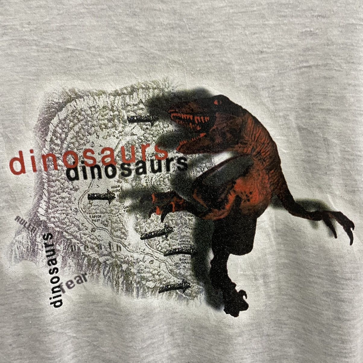 Vintage 🔥Vintage 1997 Jurassic Park Pre Historic Promo Movie Tee Size US XL / EU 56 / 4 - 4 Thumbnail