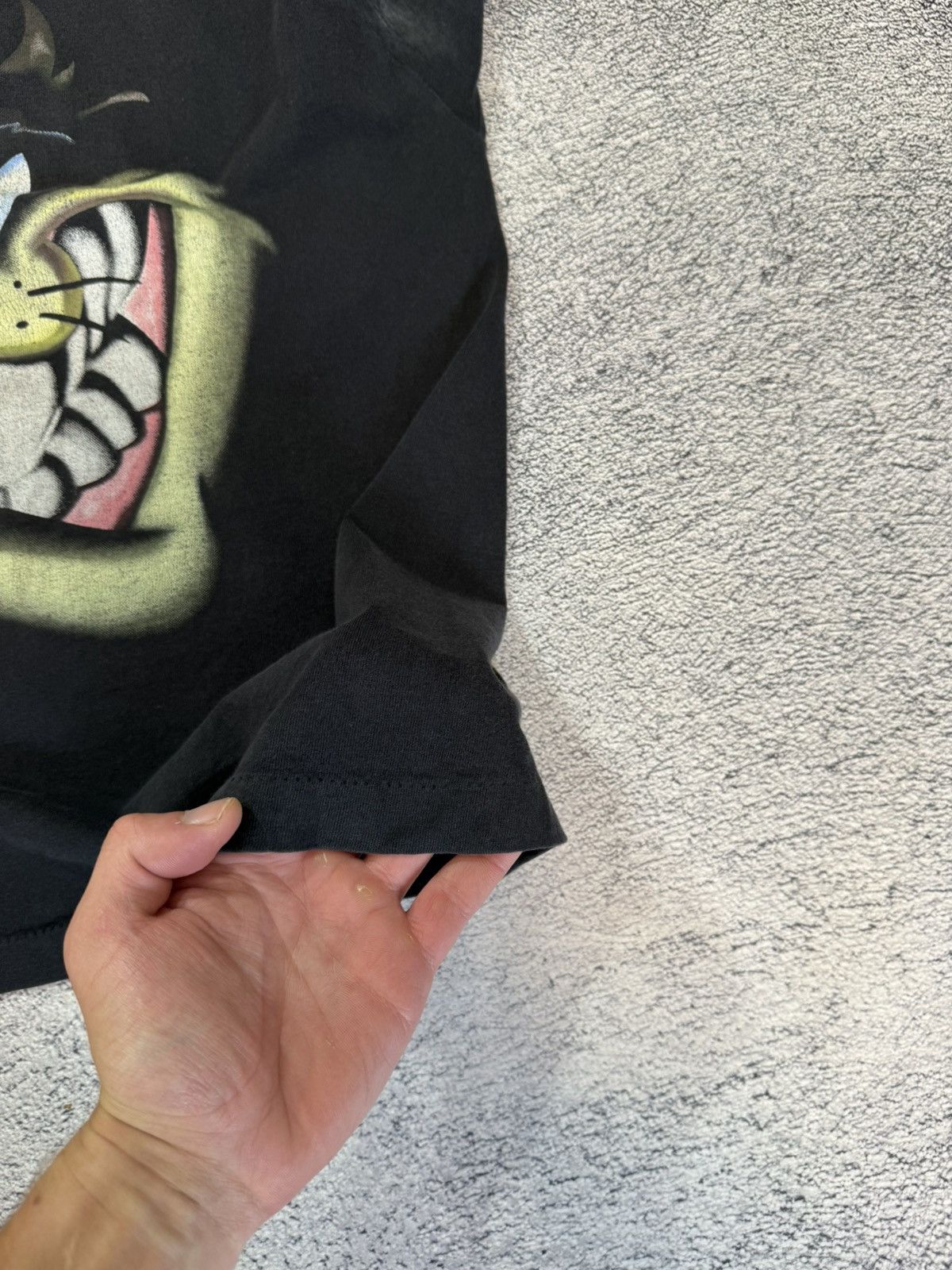 Warner Bros Vintage 1998 Looney Tunes Taz Long Sleeve Shirt Black S-M Size US M / EU 48-50 / 2 - 19 Thumbnail