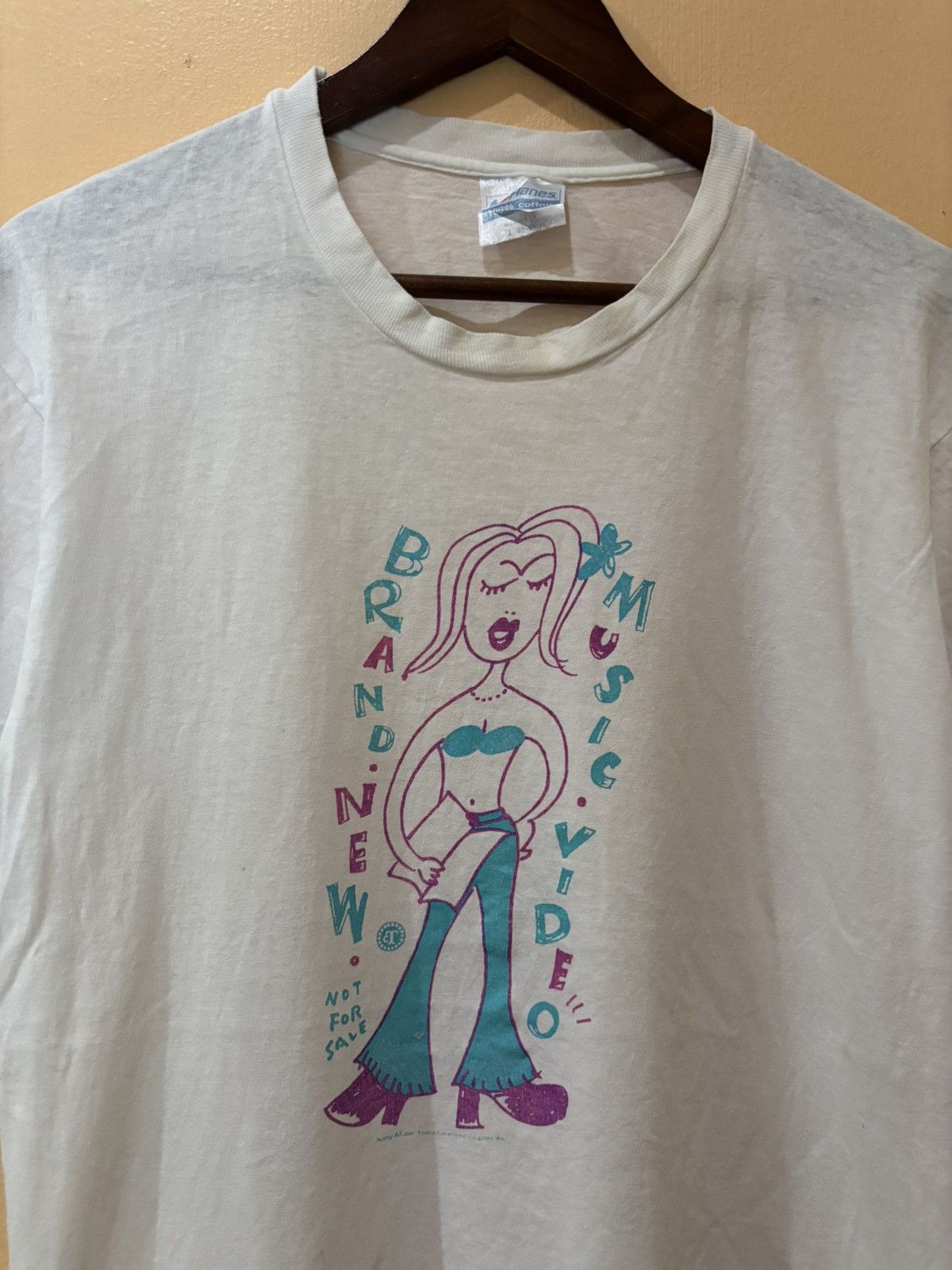 Band Tees Vintage 80’s Sub Pop Sony Music Promo NFS Tshirt Size US L / EU 52-54 / 3 - 2 Thumbnail