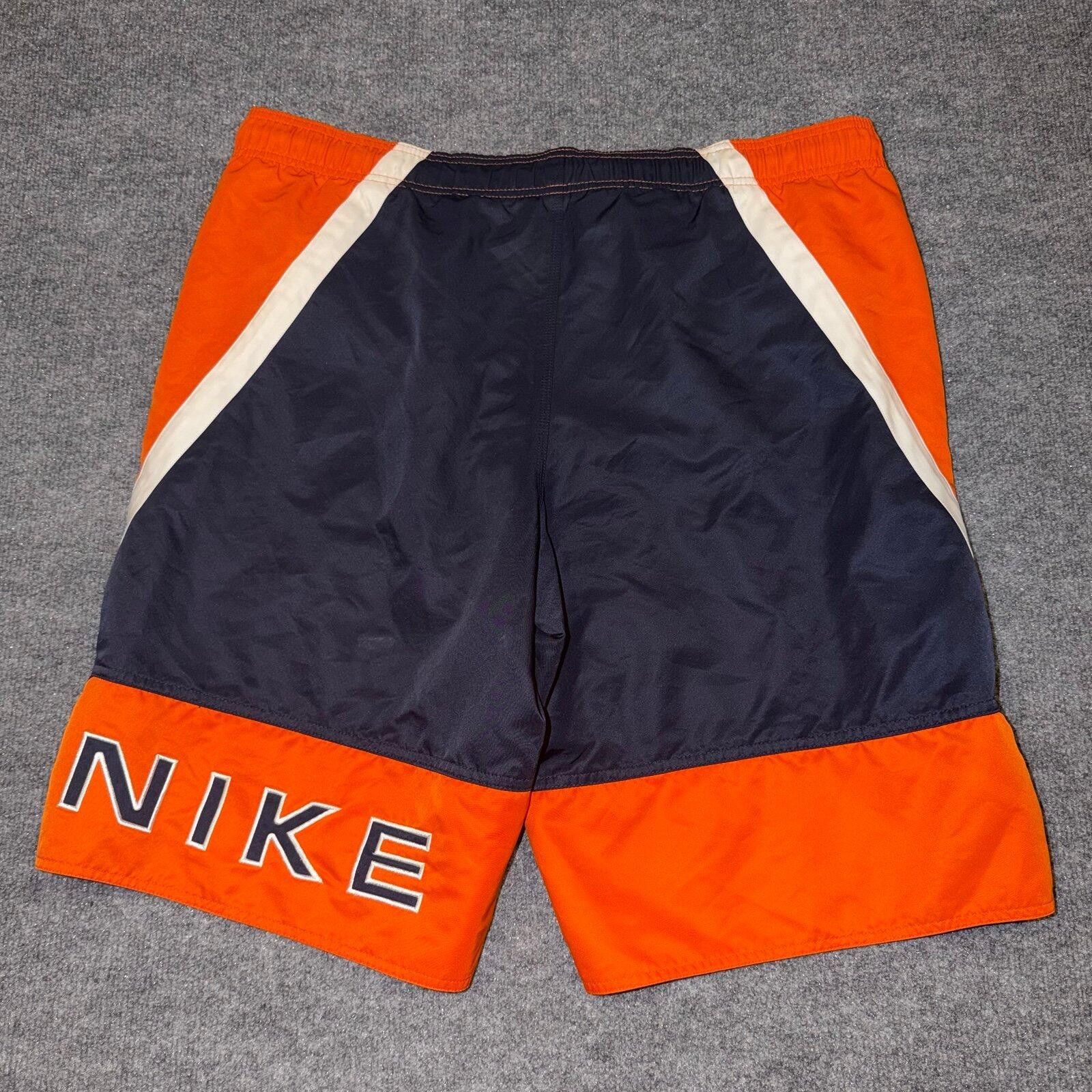 Nike Nike Orange Nylon Surf Board Shorts Mens XL VTG Y2K 90s Rare Size US 36 / EU 52 - 6 Thumbnail