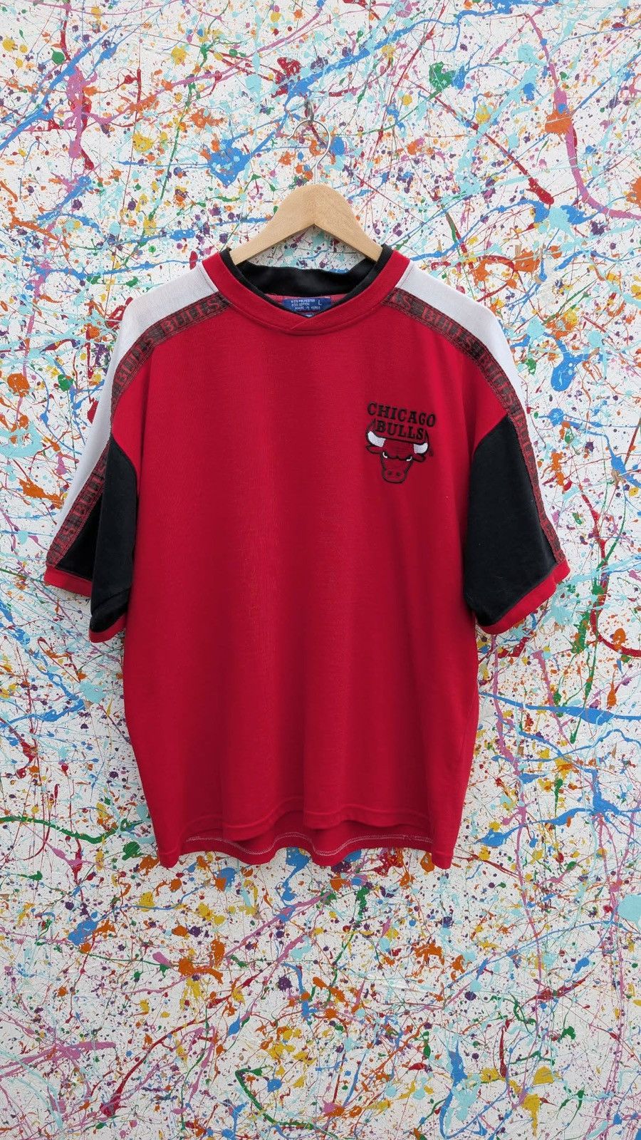 Starter Vintage Chicago bulls tshirt tee 90s Starter basketball Size US L / EU 52-54 / 3 - 1 Thumbnail