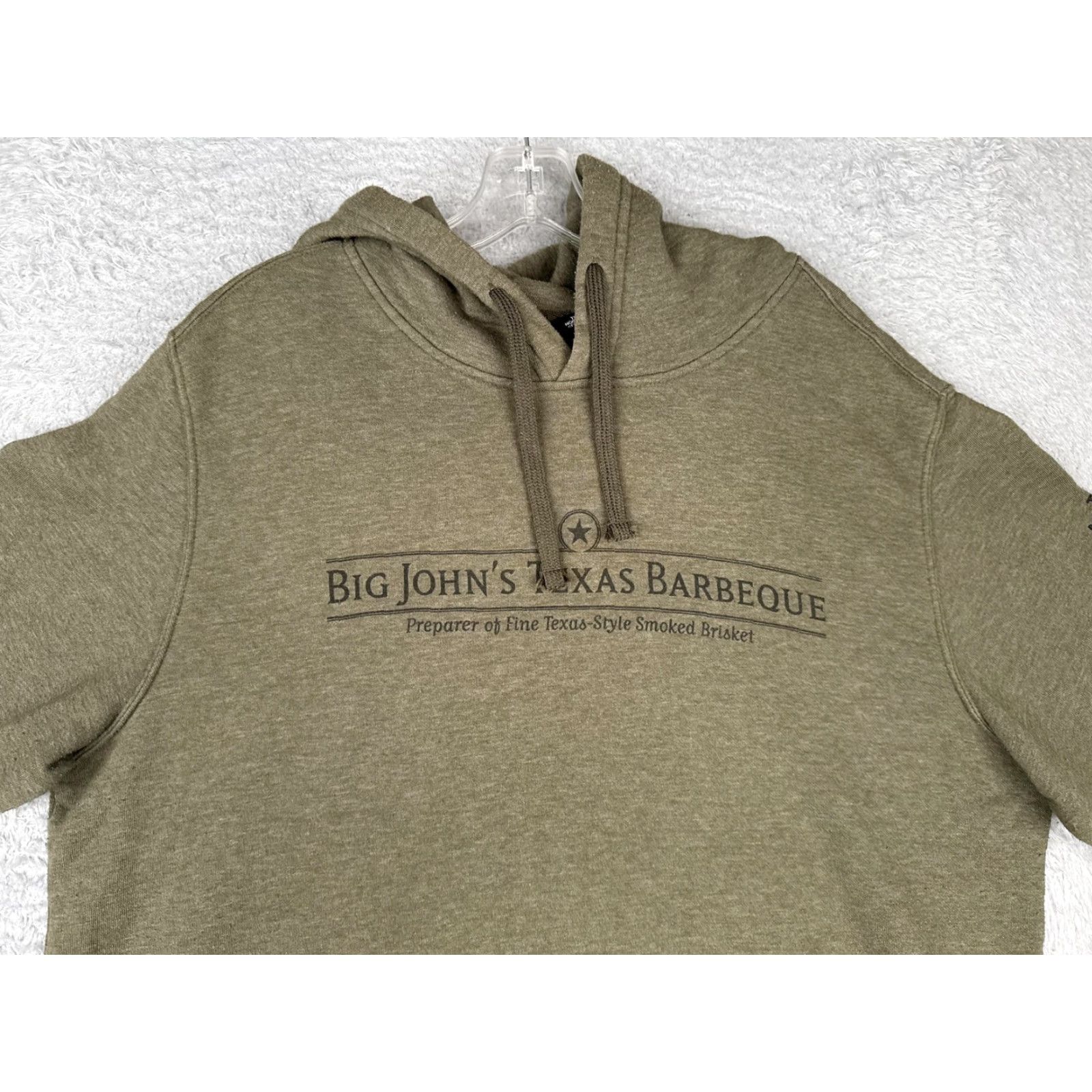 The North Face The North Face Hoodie Mens XL Green Big John's Texas Barbeque Graphic Sweater Size US XL / EU 56 / 4 - 4 Thumbnail