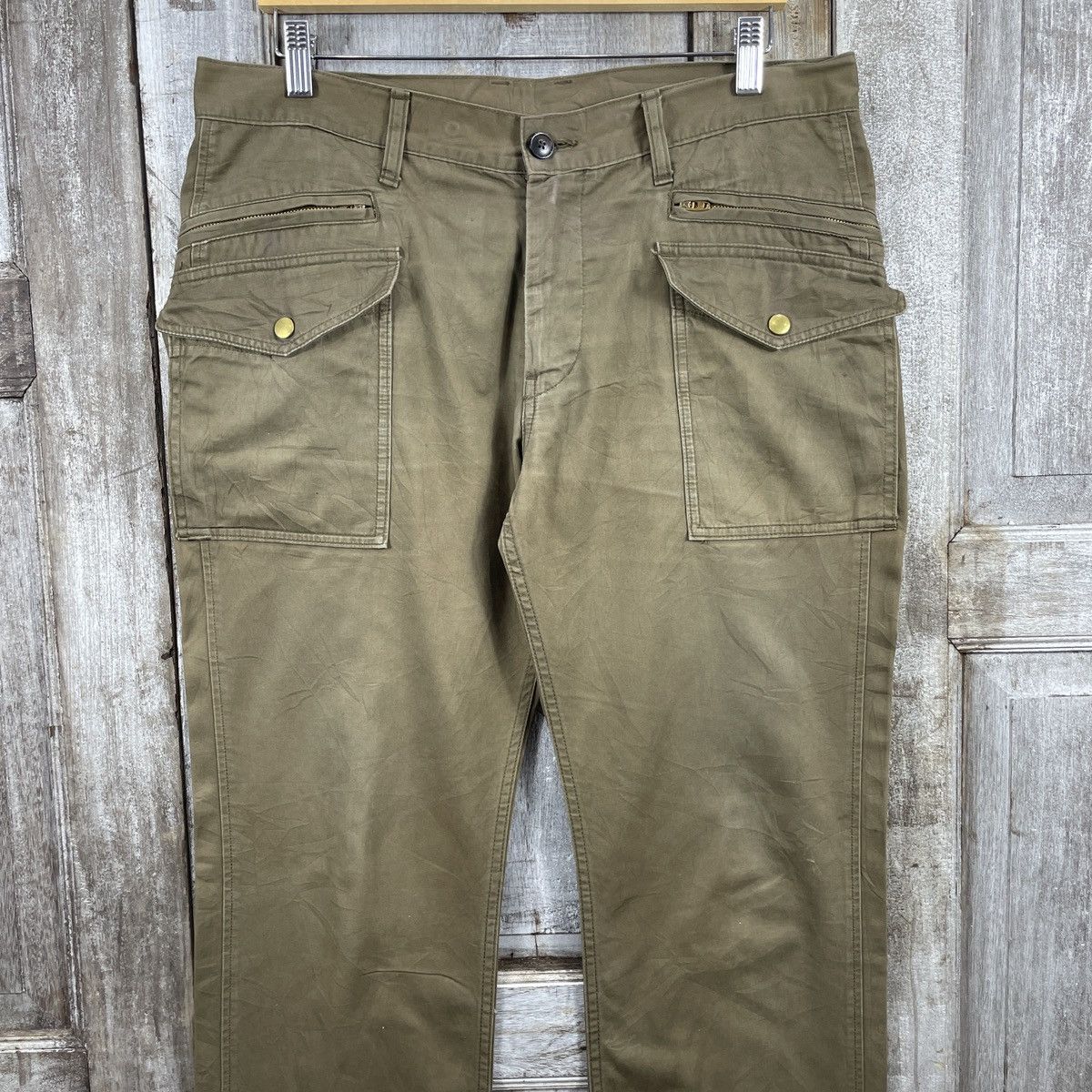 Journal Standard × Vintage Vintage Journal Standard Faded Cargo Bush Pants Size US 35 - 4 Thumbnail