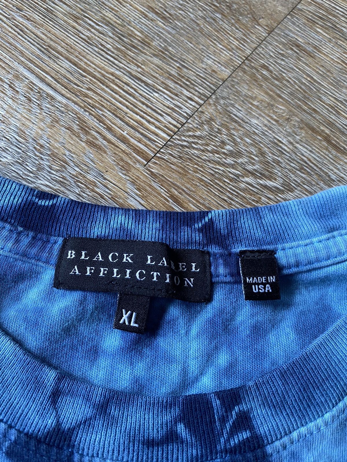 Affliction × Vintage Vintage Affliction Black Label Tie-Dye Graphic T-Shirt Size US XL / EU 56 / 4 - 5 Thumbnail