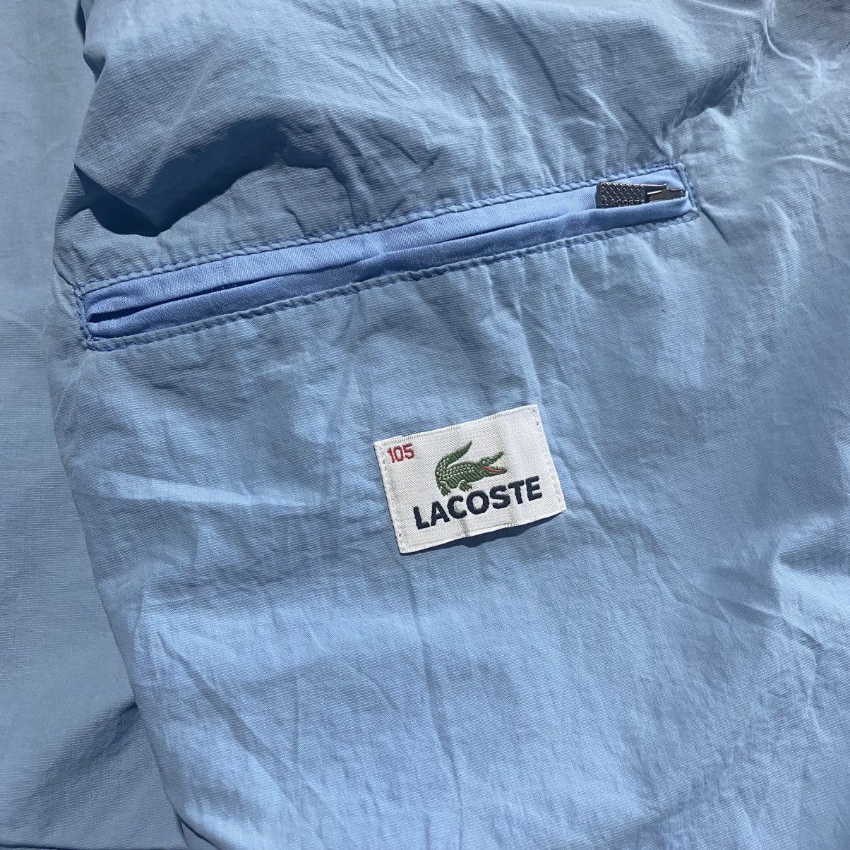Lacoste × Vintage Lacoste Light Blue Jacket Size US M / EU 48-50 / 2 - 6 Thumbnail