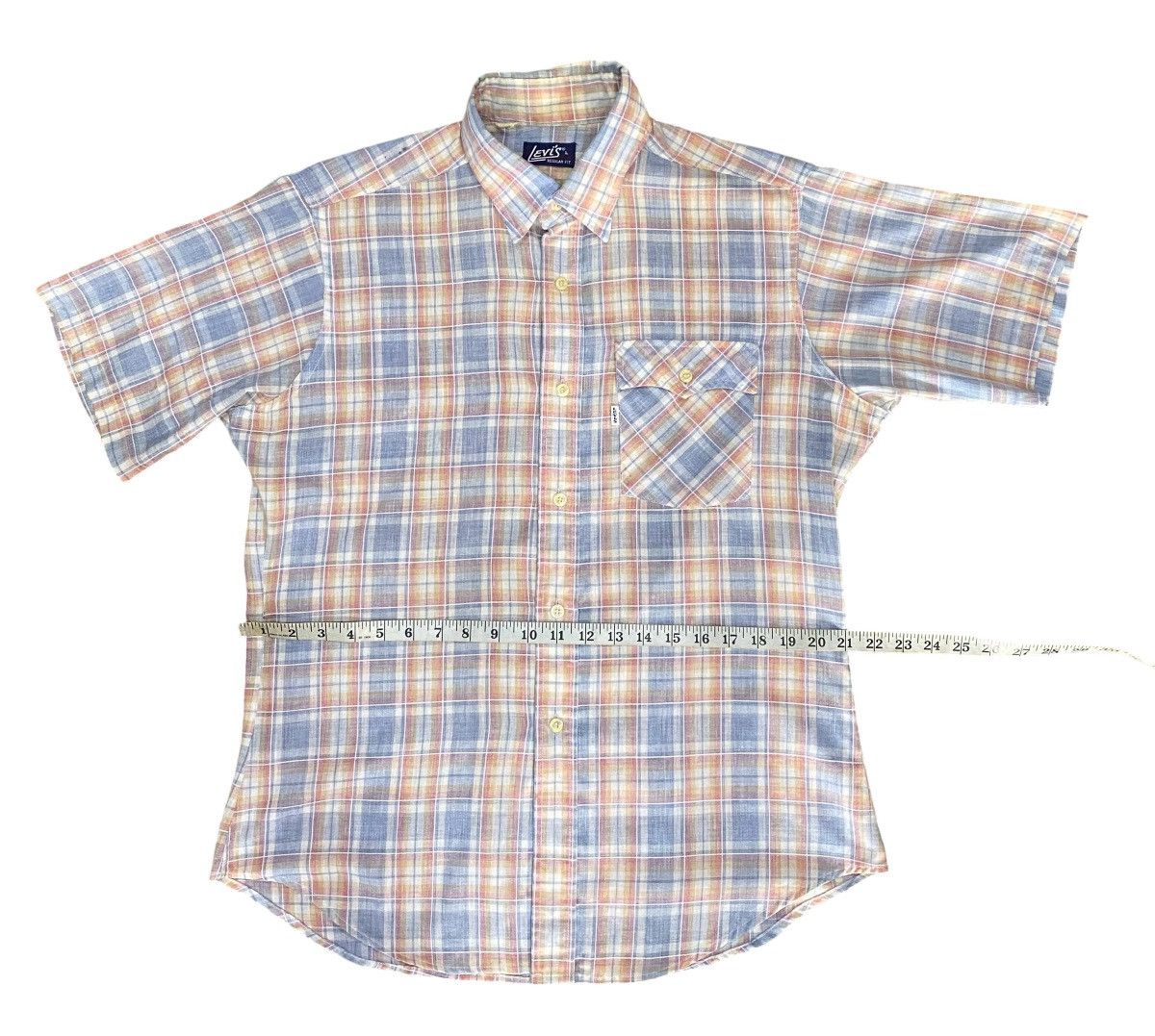 Levi's Vintage Levi’s Plaid Button Shirt Size US L / EU 52-54 / 3 - 5 Thumbnail