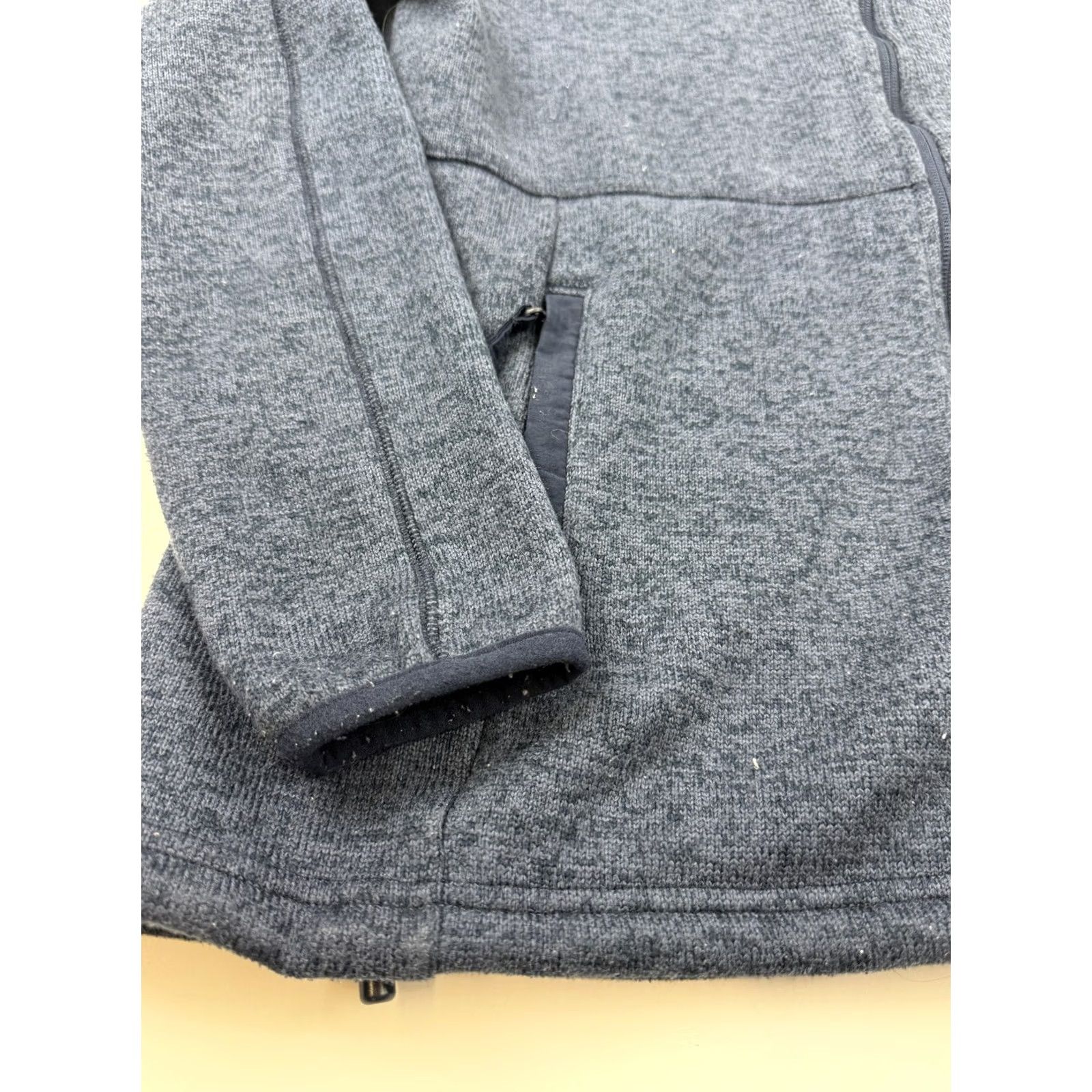 Layer 8 Columbia Jacket Womens Medium Blue Fleece Full Zip Pockets Outdoor Hiking Layer Size M / US 6-8 / IT 42-44 - 2 Thumbnail