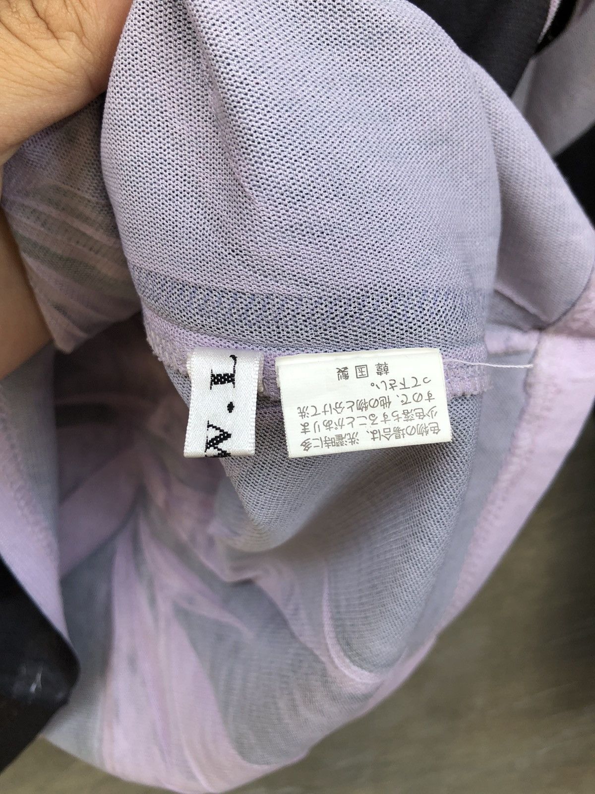 Japanese Brand Unknown - Japanese Women Mesh Tops Size M / US 6-8 / IT 42-44 - 4 Thumbnail