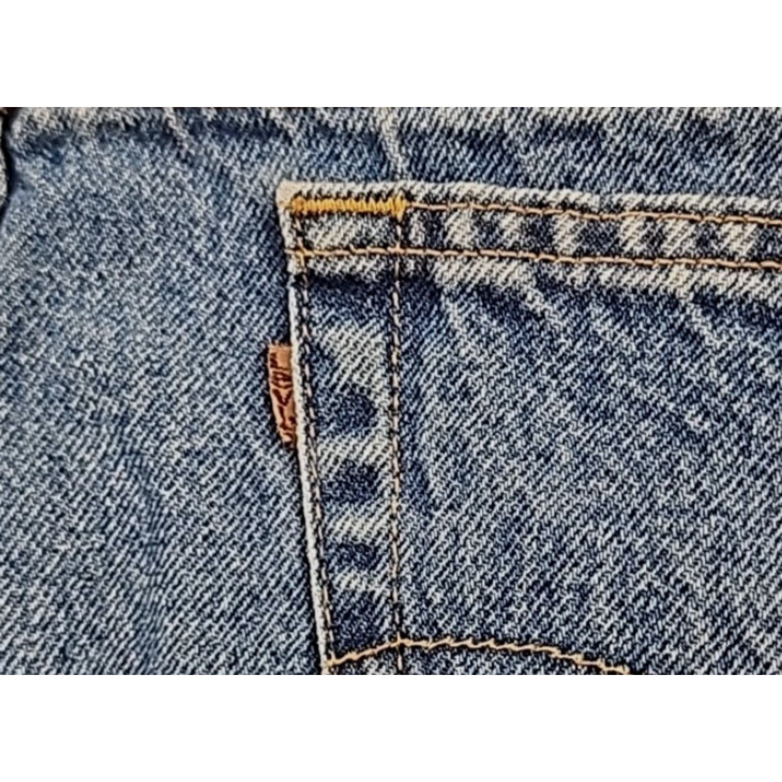 Levi's VINTAGE Levi's Jeans Rockabilly 1998 540 Relaxed Fit Mens 42x32 Blue 5-Pocket Denim Machine Washable Brown Tab 90s Retro Mens Size US 32 / EU 48 - 5 Thumbnail