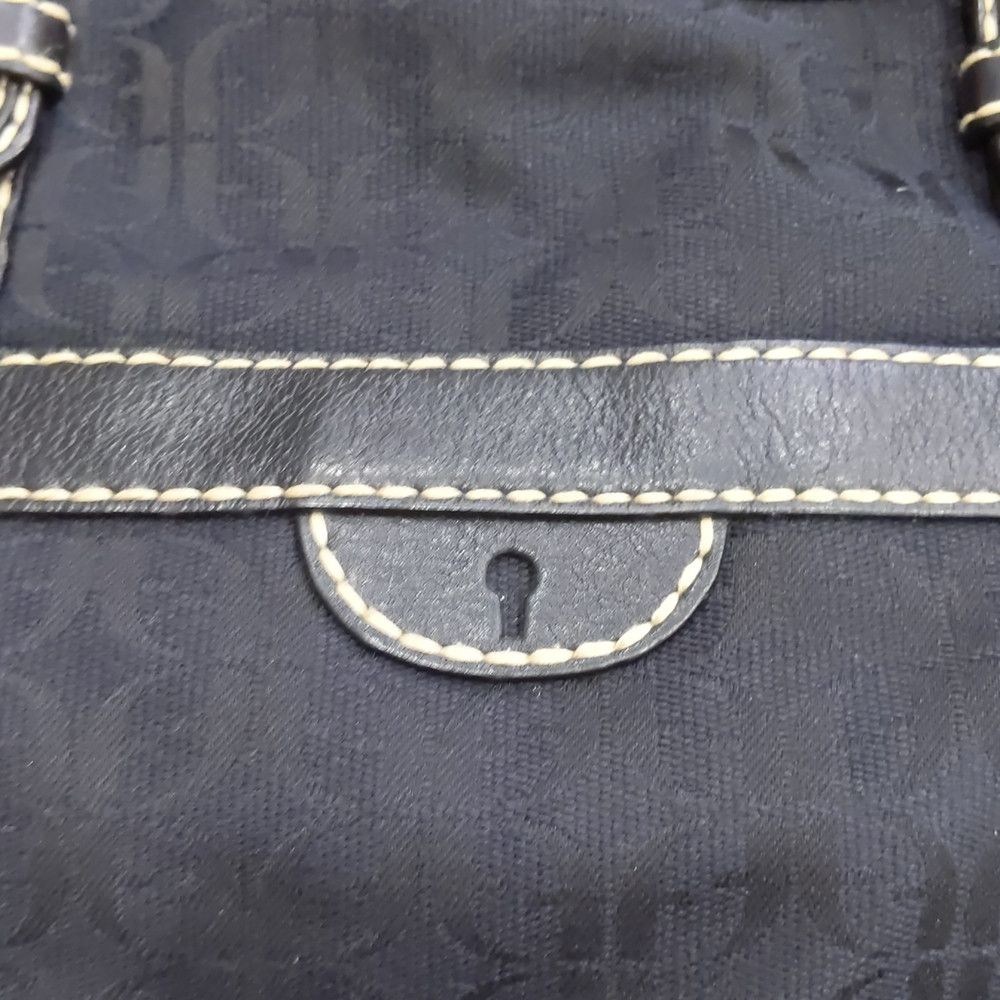 Fossil Fossil black F fabric leather shoulder bag Size ONE SIZE - 3 Thumbnail