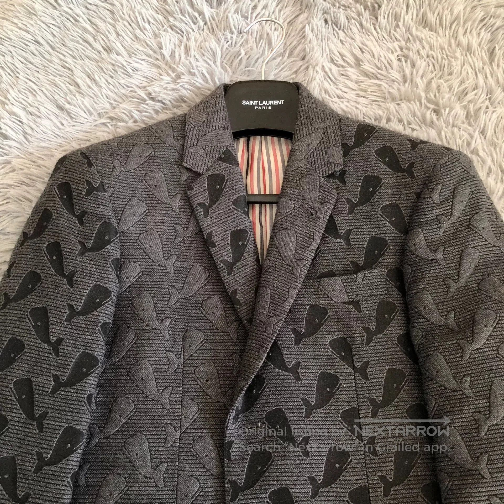 Thom Browne Thom Browne TB Whale Pattern Blazer. Size XS / US 0-2 / IT 36-38 - 3 Thumbnail