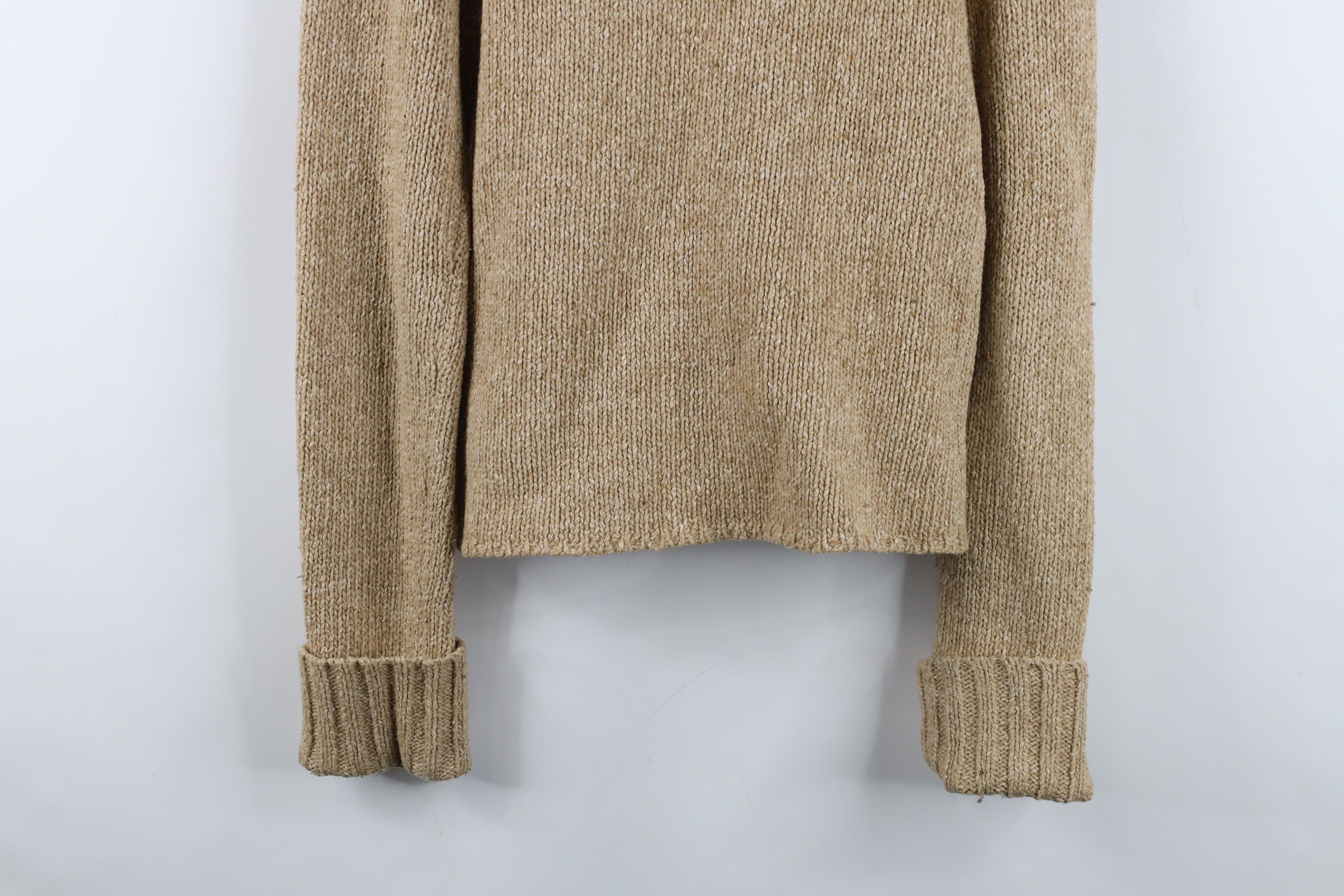 J.Crew Vintage 90s J Crew Wool Blend Ribbed Knit Crewneck Sweater Size M / US 6-8 / IT 42-44 - 13 Thumbnail