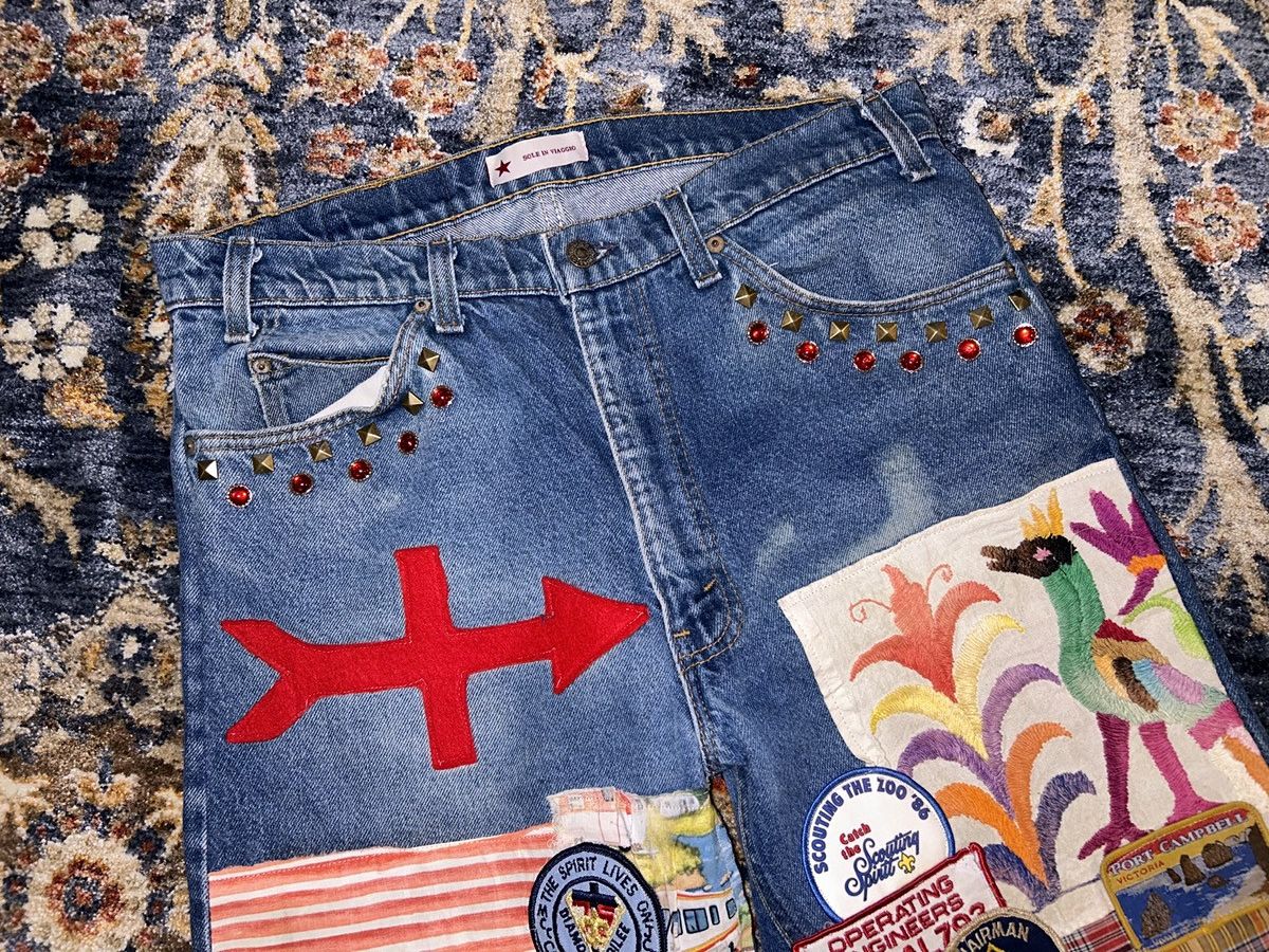 Levi's Vintage Clothing Orange Tab 1 of 1 Custom Denim Size US 34 / EU 50 - 4 Thumbnail