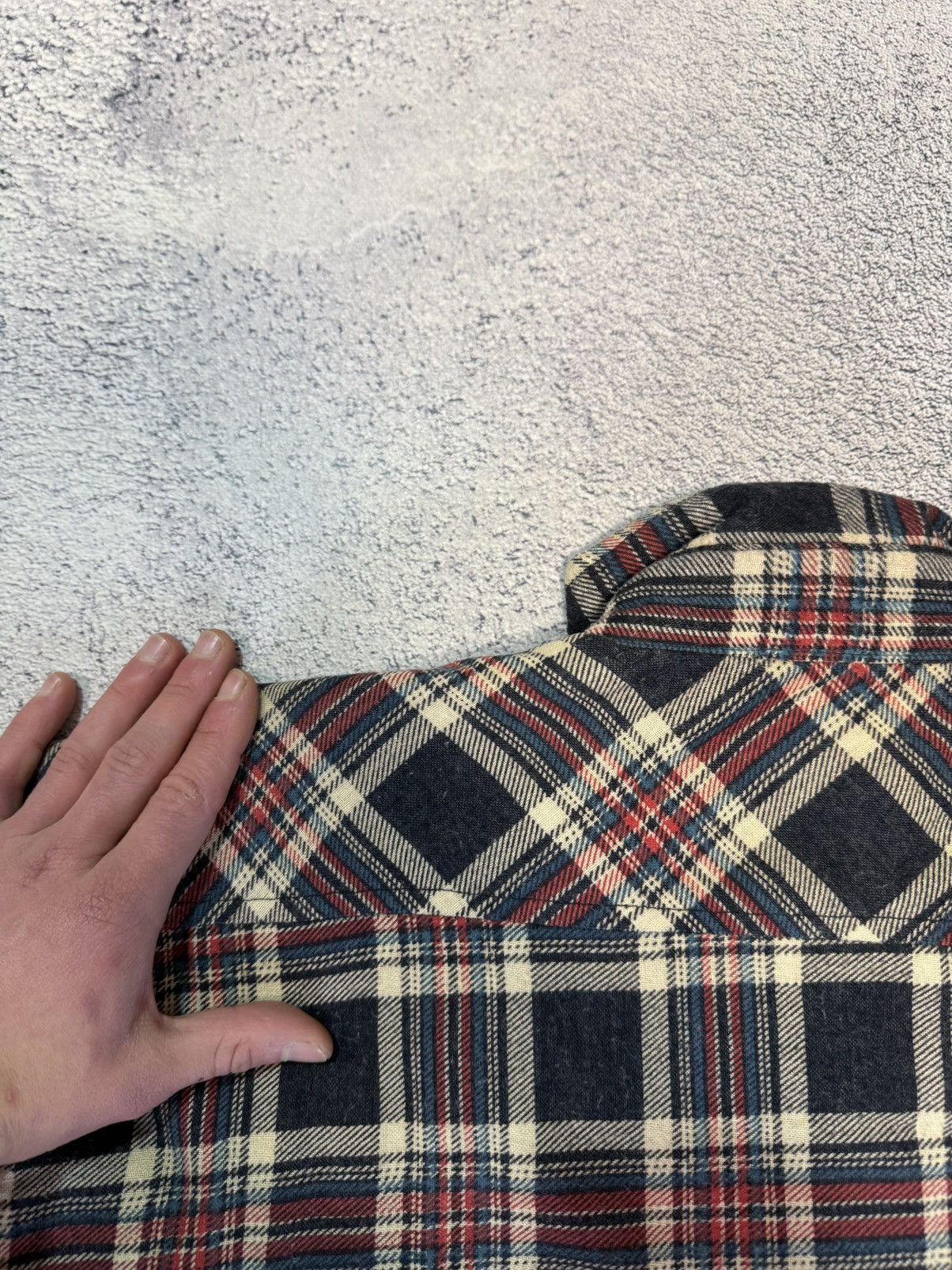 Dickies Vintage Dickies Flannel Shirt Jacket Quilted Lined Mens L Size US L / EU 52-54 / 3 - 18 Thumbnail