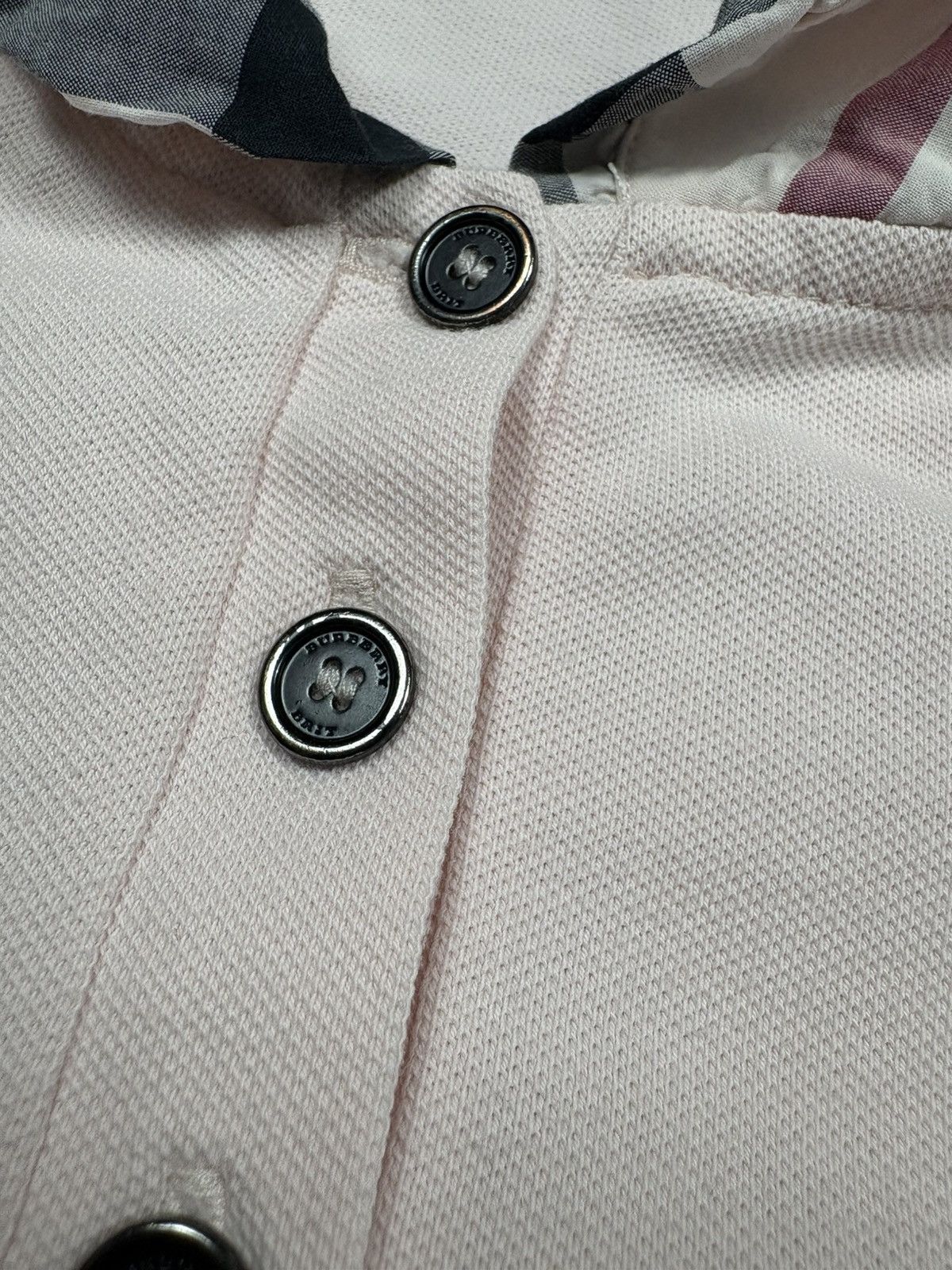 Burberry Burberry Nova Check Collar Pink Polo Shirt Vintage Women’s M Size M / US 6-8 / IT 42-44 - 8 Thumbnail