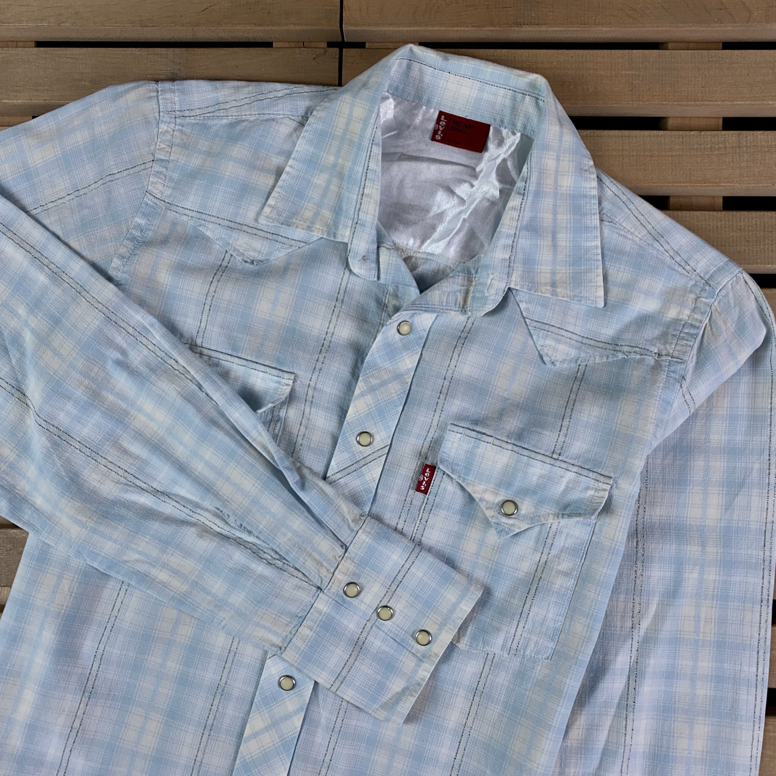 Levi's × Levi's Vintage Clothing × Vintage Mens Shirt Long Sleeve Levi’s Vintage Size S Cotton Size US S / EU 44-46 / 1 - 2 Thumbnail