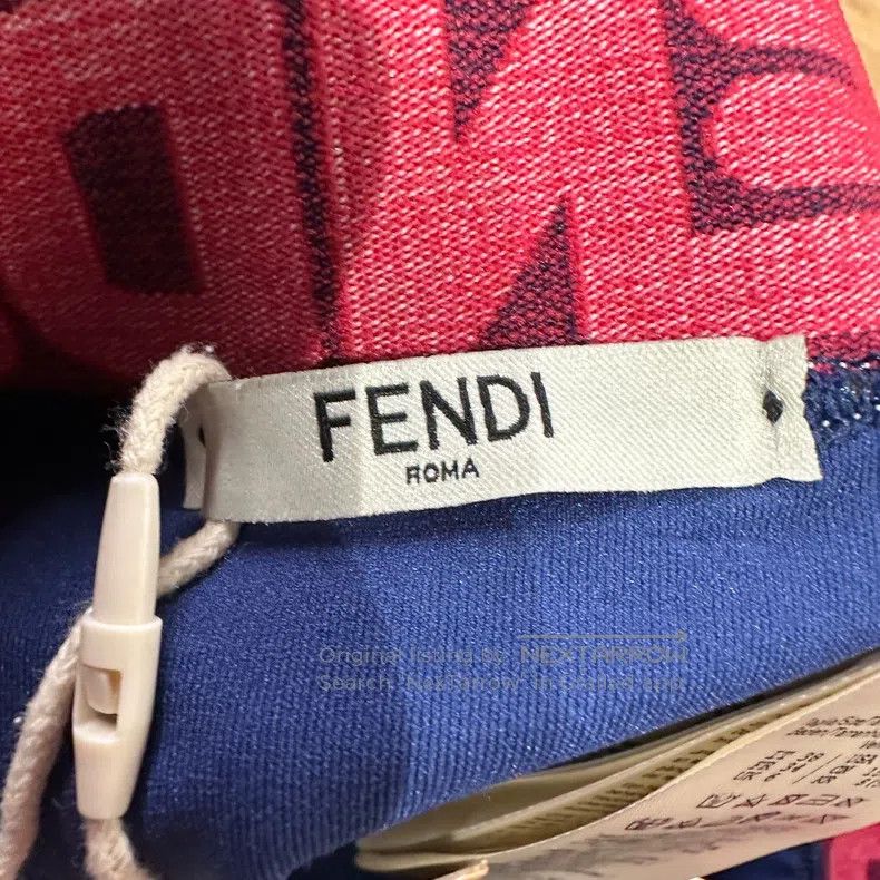Fendi Fendi Patch Leather Silk Skirt Size 25" / US 0 / IT 36 - 3 Thumbnail