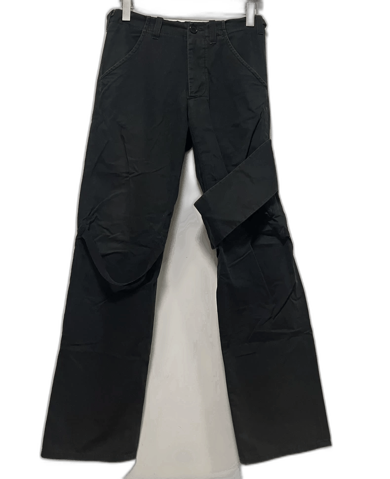 helmut lang 04ss pants Helmut Lang Wide Leg Gusset Pants