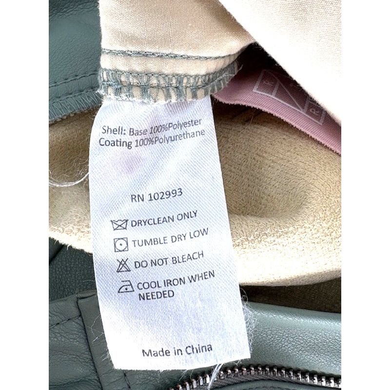 Marissa Webb Marissa Webb Faux Leather Shorts in Green Size 30" / US 8 / IT 44 - 7 Thumbnail