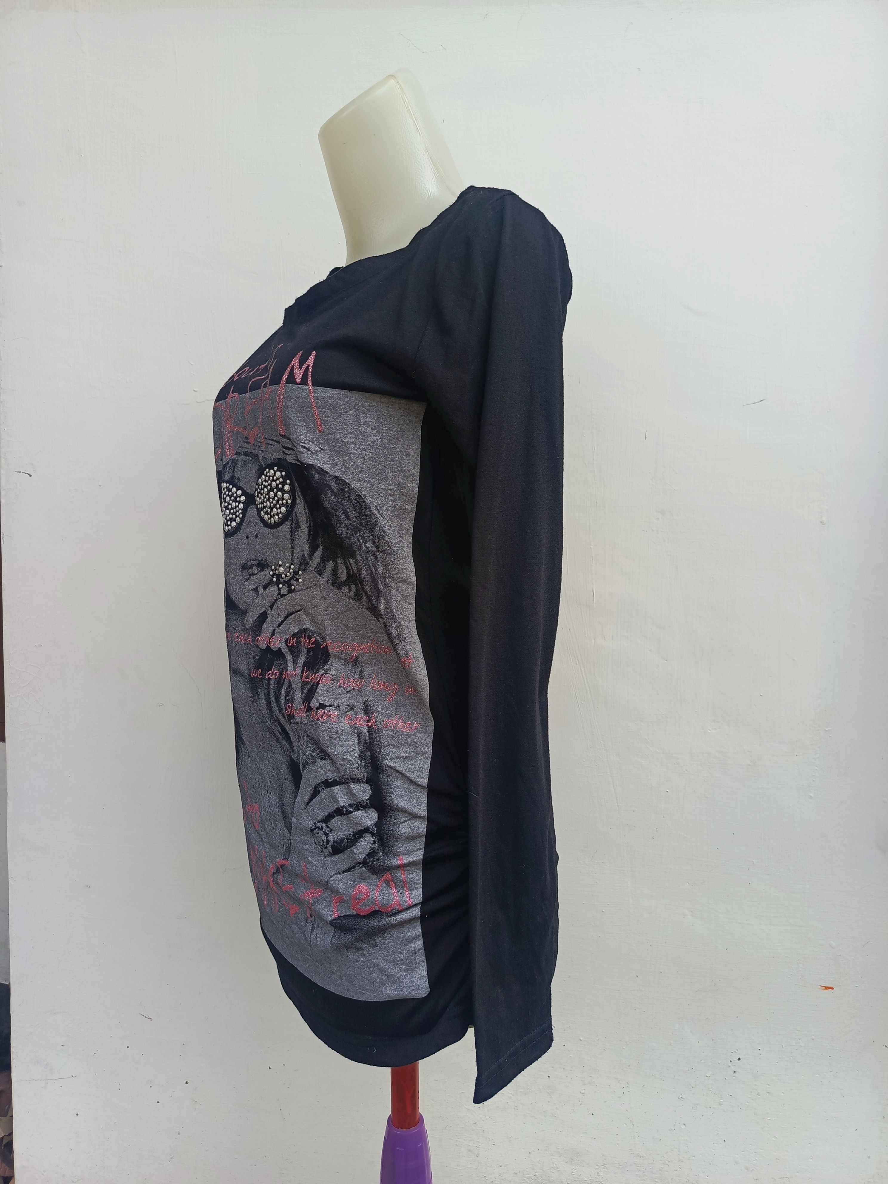 Japanese Brand Cherry Pop Scene Girl Longsleeve Size M / US 6-8 / IT 42-44 - 5 Thumbnail