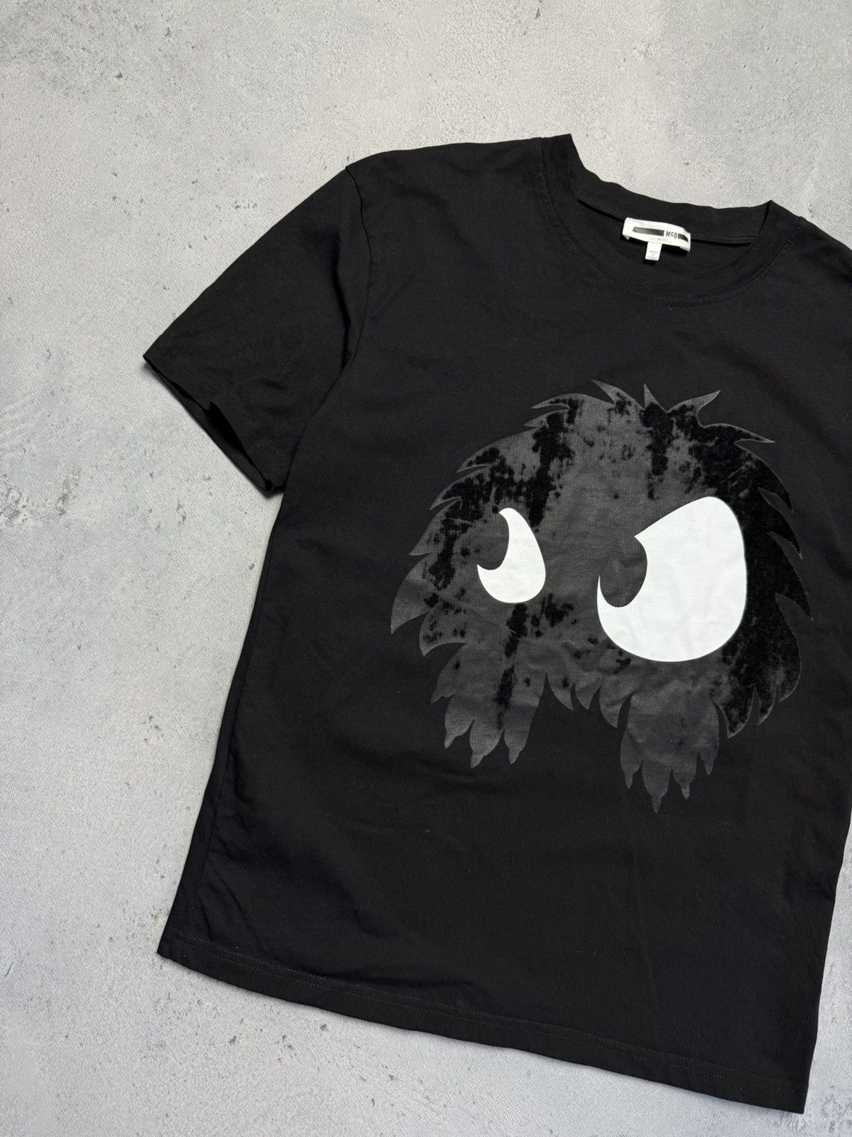 Alexander McQueen Vintage Alexander McQueen MCQ Big Monster Eye Logo Lux Tee Size US M / EU 48-50 / 2 - 2 Thumbnail