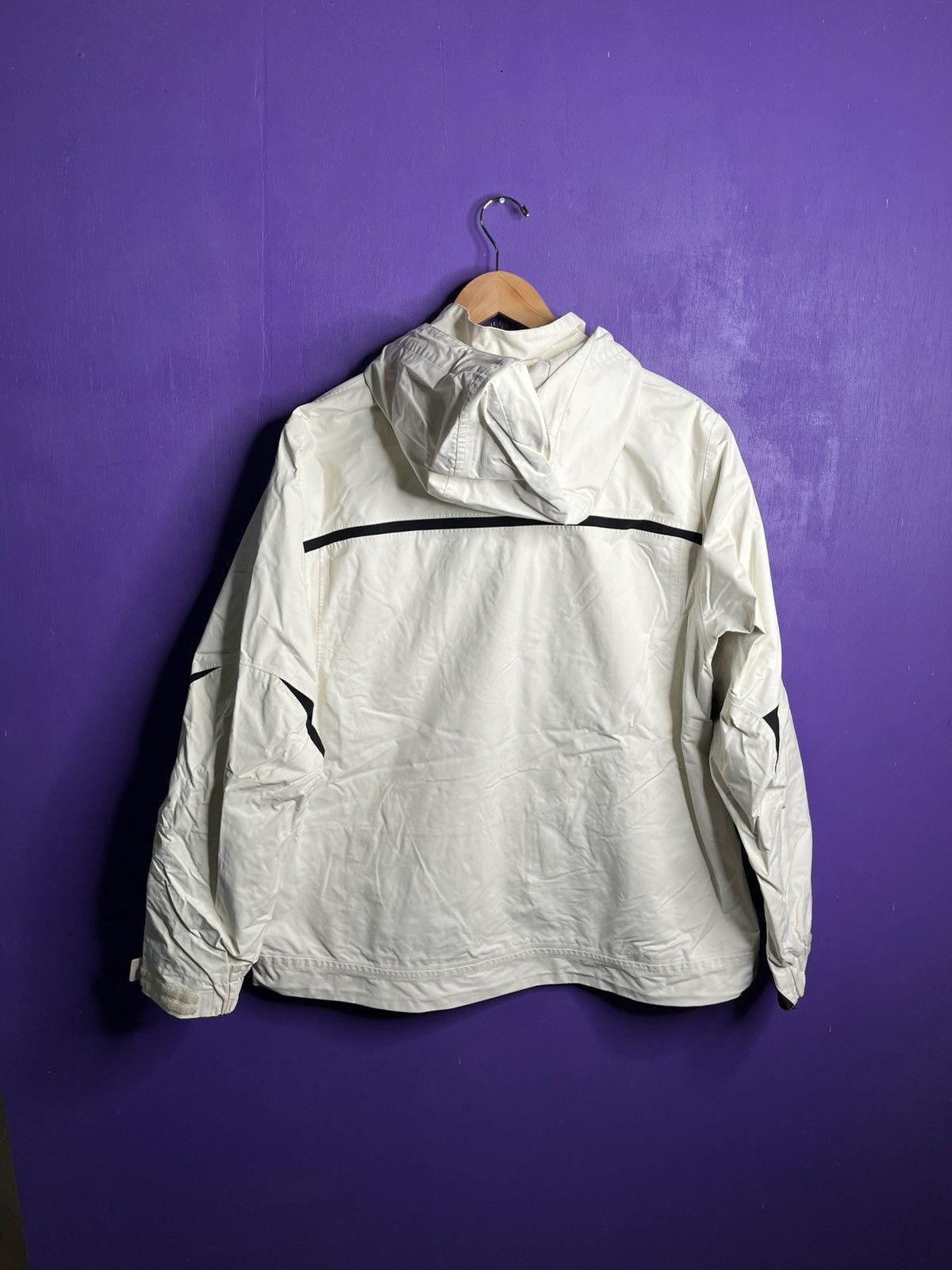 00s y2k NIKE acg ジャケット ipod テック ホワイト Vintage 00s Nike ACG white anorak jacket
