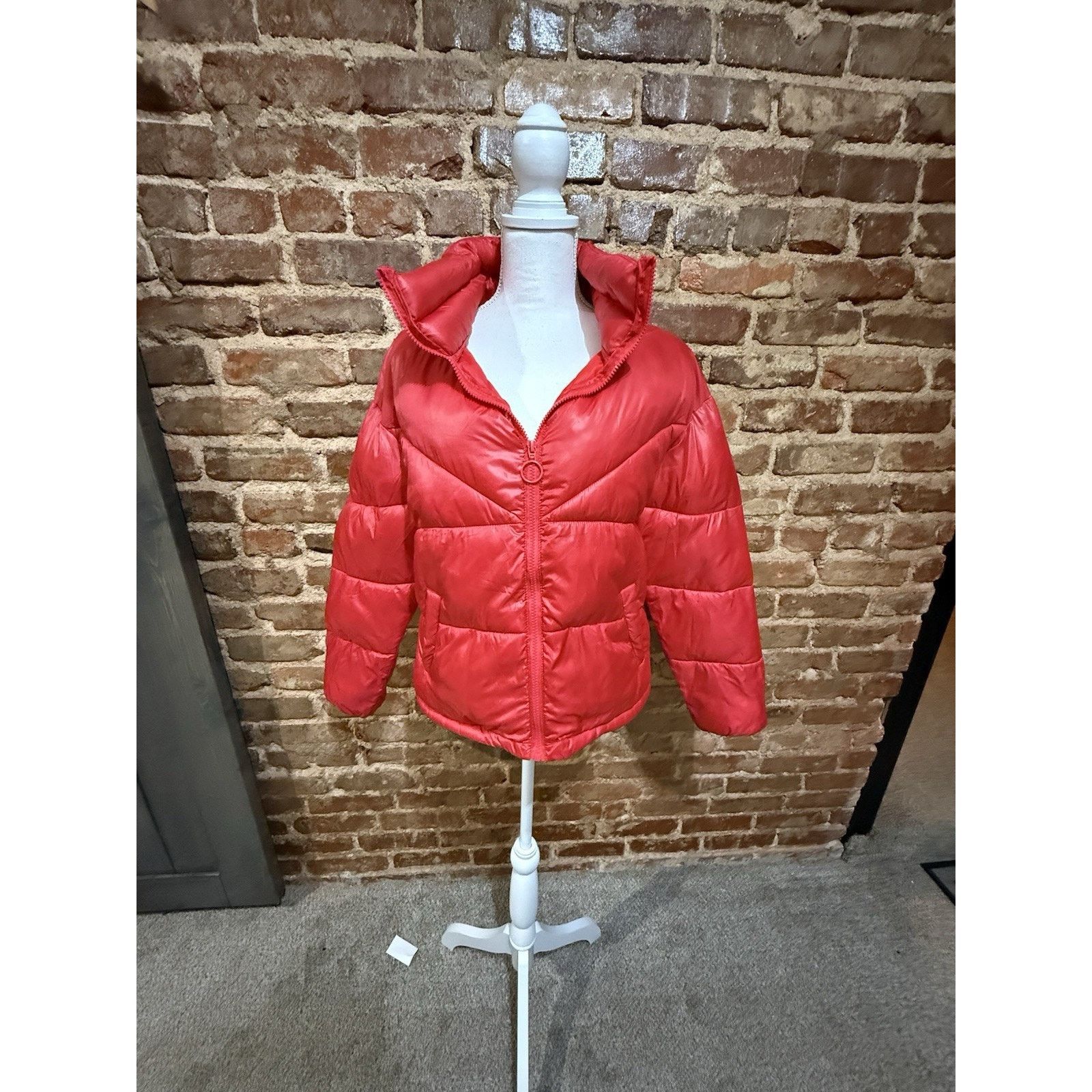 Other Cisono Women's Medium Pink Puffer Jacket Asian Streetwear Size M / US 6-8 / IT 42-44 - 4 Thumbnail