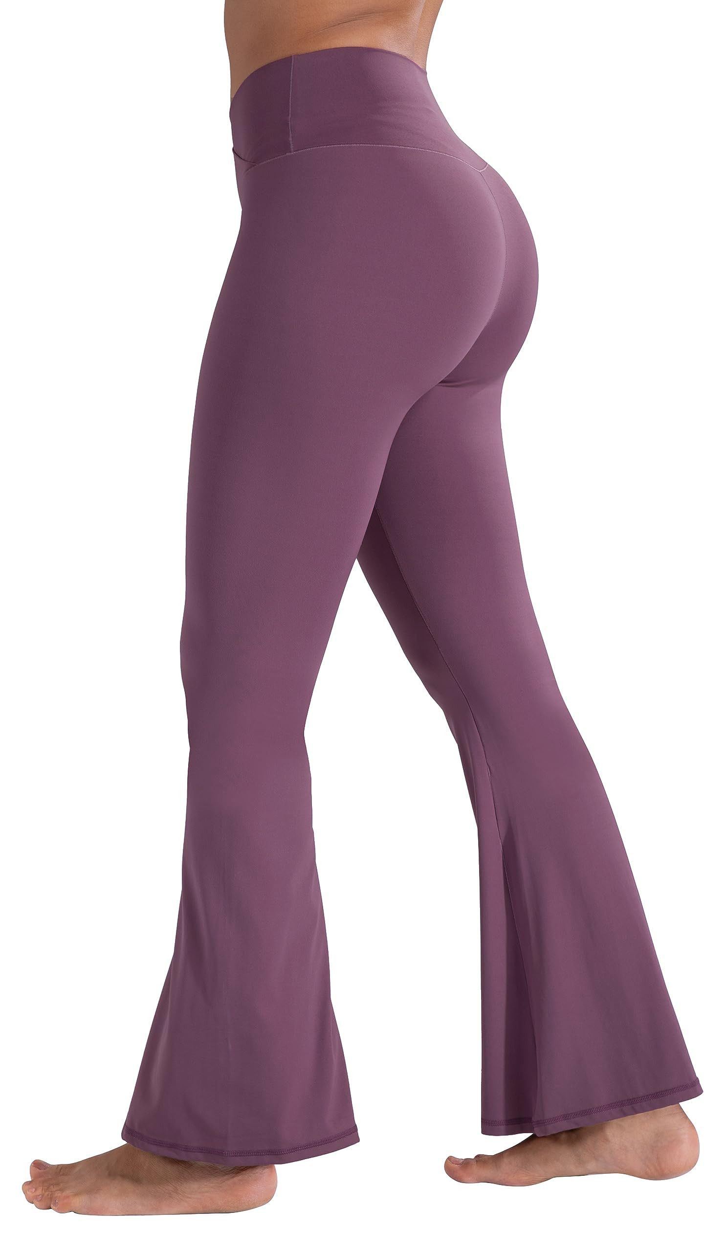 Other Flare Leggings, Crossover Yoga Pants with Tummy Control Size 33" - 4 Thumbnail