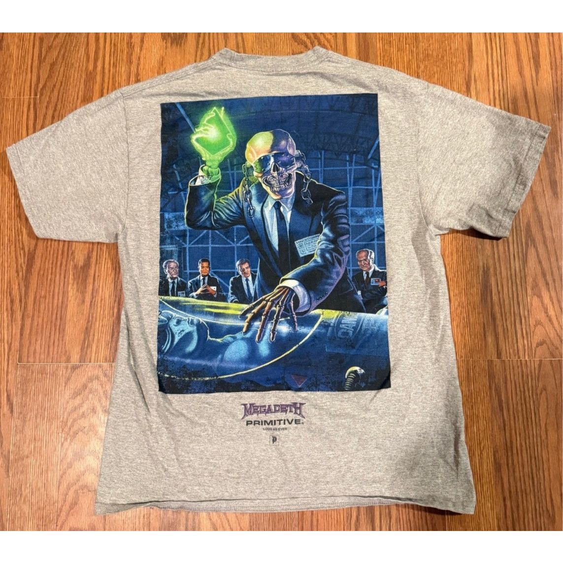 Primitive Primitive X Megadeth (Gray) Size Medium Size US M / EU 48-50 / 2 - 3 Thumbnail