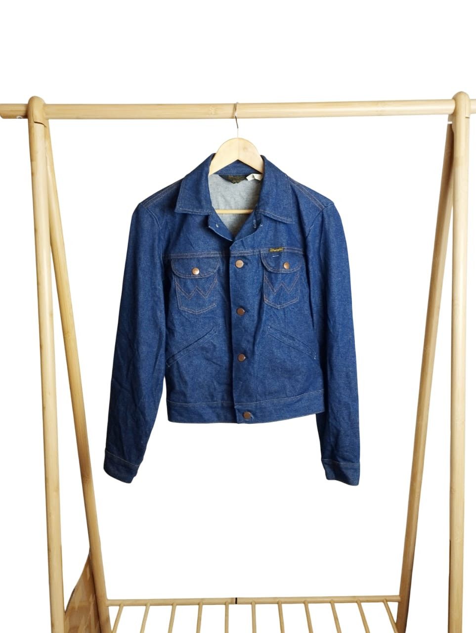 Vintage × Wrangler Vintage 60's Wrangler No-Fault Denims jacket Size US XS / EU 42 / 0 - 1 Thumbnail