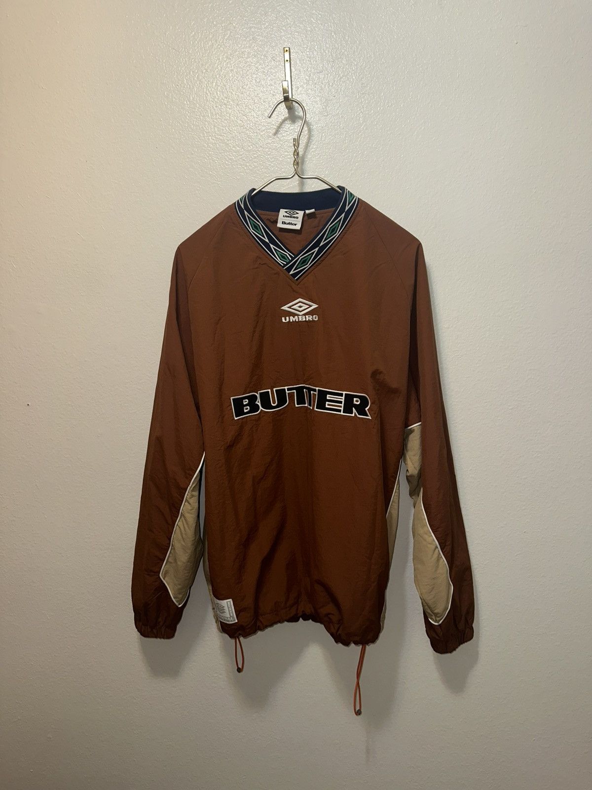 Umbro x Butter Goods warm up sweatshirt