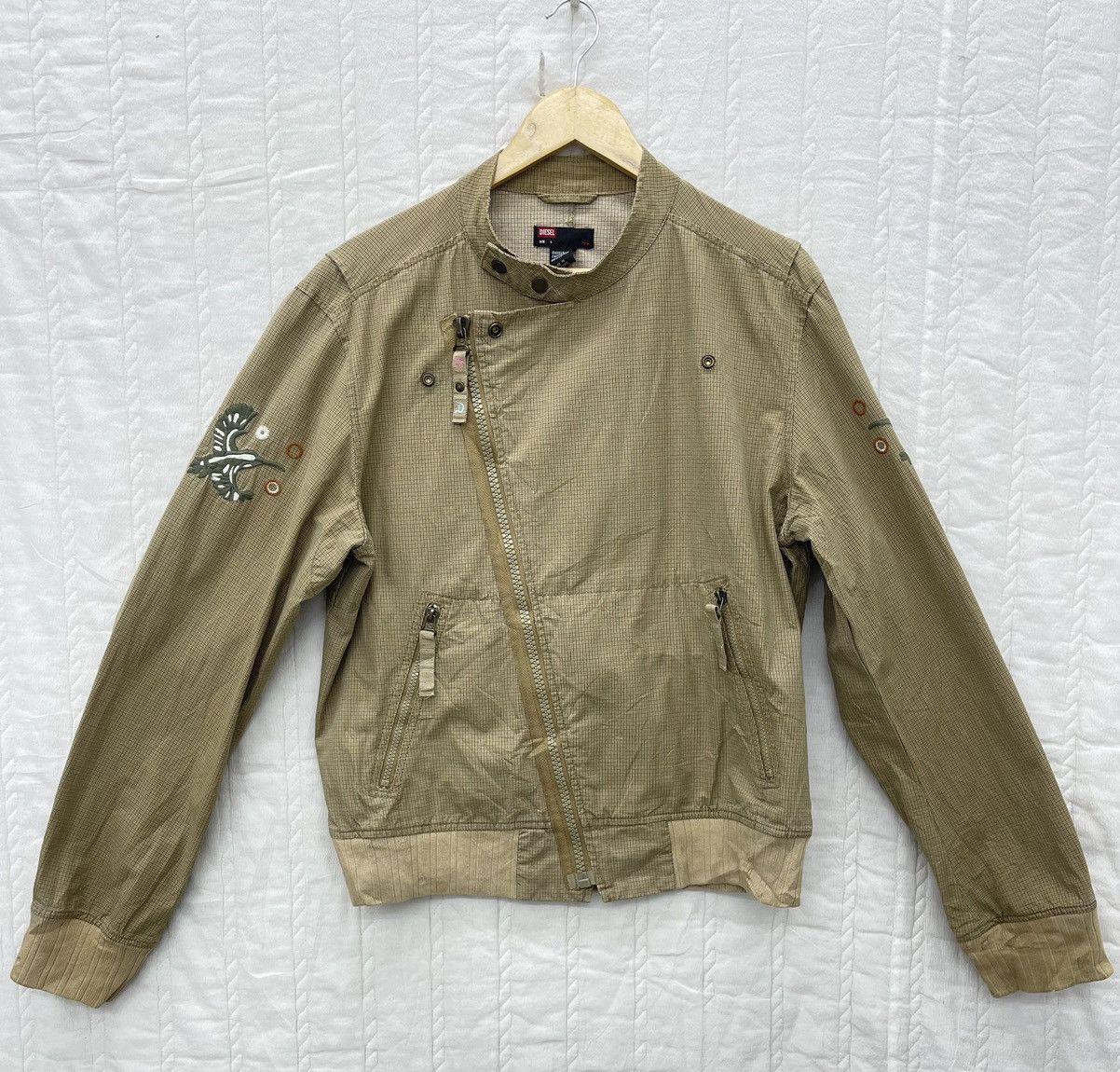 Diesel × Japanese Brand (S) DIESEL HUMMINGBIRD N-81 ZIPPER JACKET Size US L / EU 52-54 / 3 - 1 Thumbnail