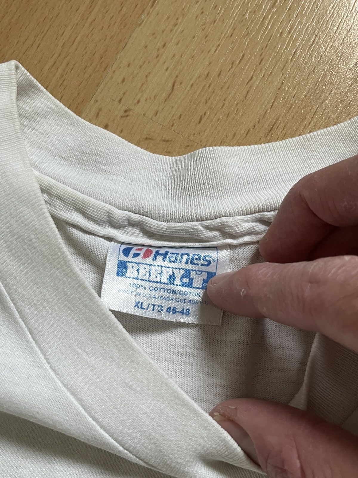 Hanes × Vintage Roland Garros 1991 vintage tee Size US XL / EU 56 / 4 - 10 Thumbnail
