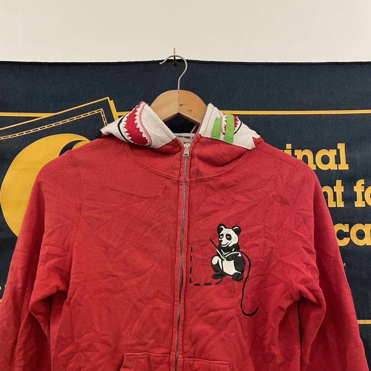 Bape Panda Full Zip Hoodie for Women