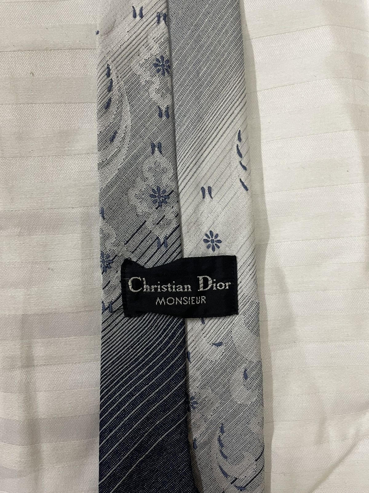Christian Dior Monsieur Rare Vintage Christian Dior Monsieur Tie Size ONE SIZE - 5 Thumbnail