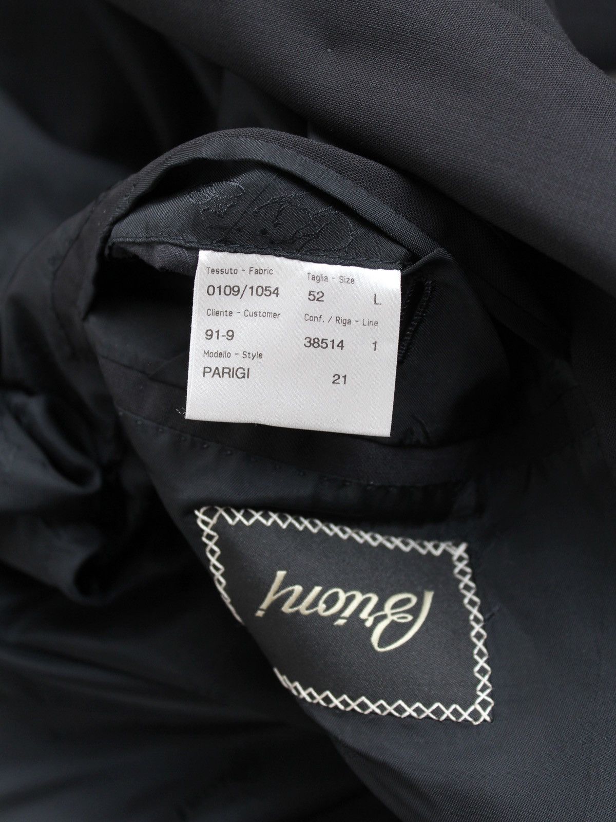 Brioni Brioni Parigi Black 3 Button Blazer Jacket Size US L / EU 52-54 / 3 - 11 Thumbnail