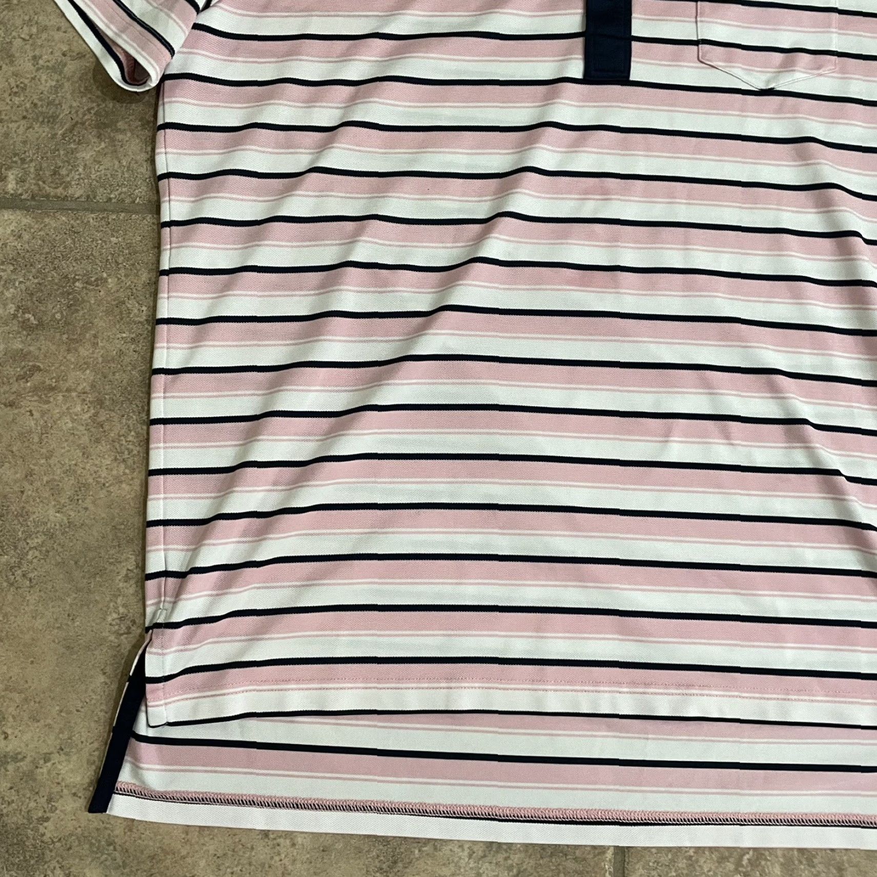 RLX Ralph Lauren Ralph Lauren RLX Polo Golf Shirt Mens Size L Striped Multicolor Polo Shirt L Mens RLX Golf Size US L / EU 52-54 / 3 - 3 Thumbnail