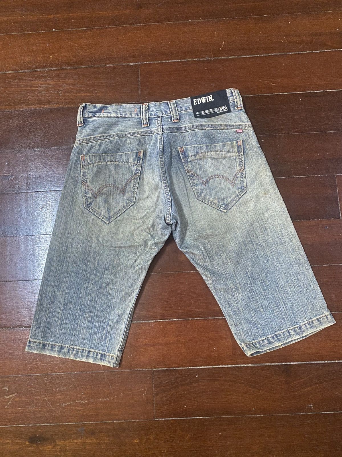Edwin Exclusive Vintage Edwin XV Washed Loose Fit rusty mud wash Size US 36 / EU 52 - 7 Thumbnail