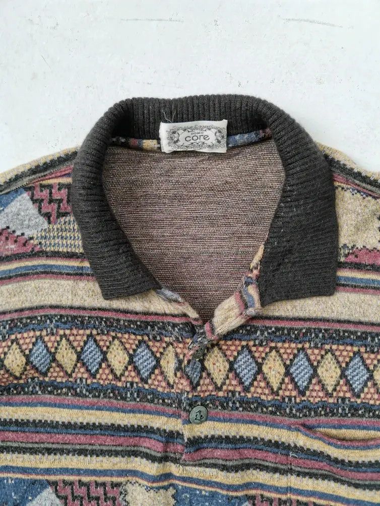 Japanese Brand Rare!!! Uomo Core Full Print Sweatshirt Size US L / EU 52-54 / 3 - 4 Thumbnail