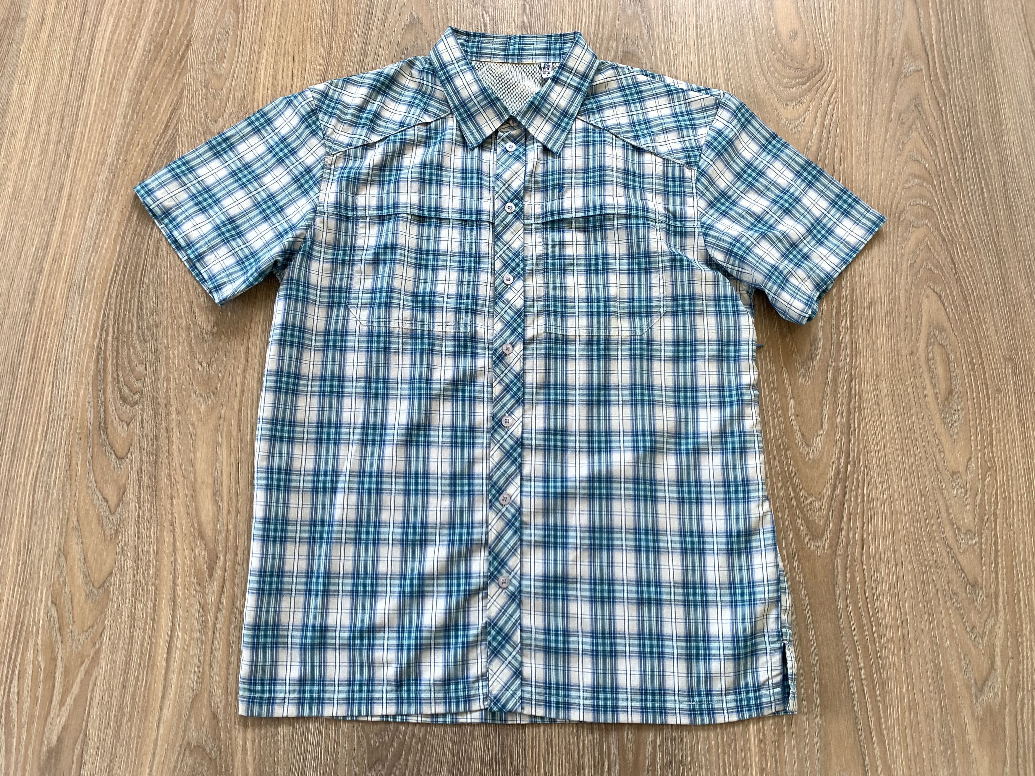 Sports Specialties Icepeak Mens Plaid Short Sleeve Trekking Shirt Size US L / EU 52-54 / 3 - 2 Thumbnail