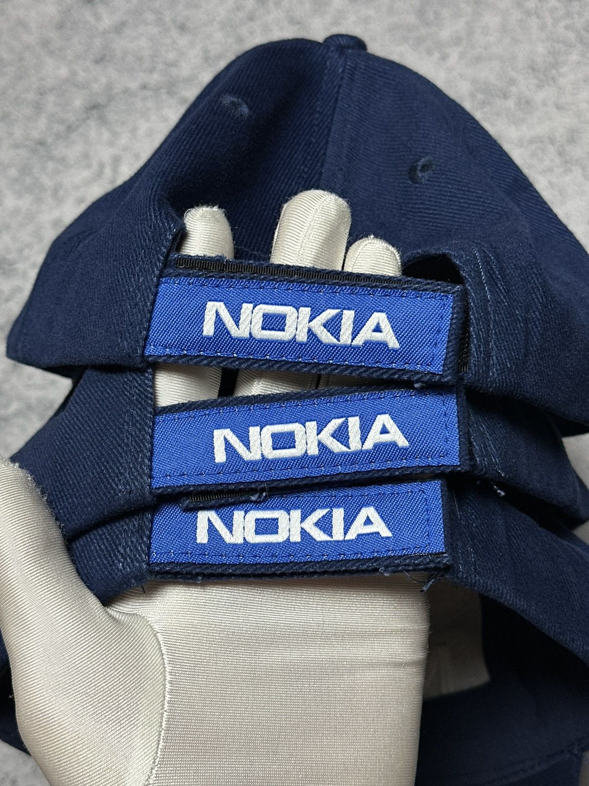 Vintage Vintage Nokia Connecting People Racing Hat Cap Deadstock Size ONE SIZE - 6 Thumbnail