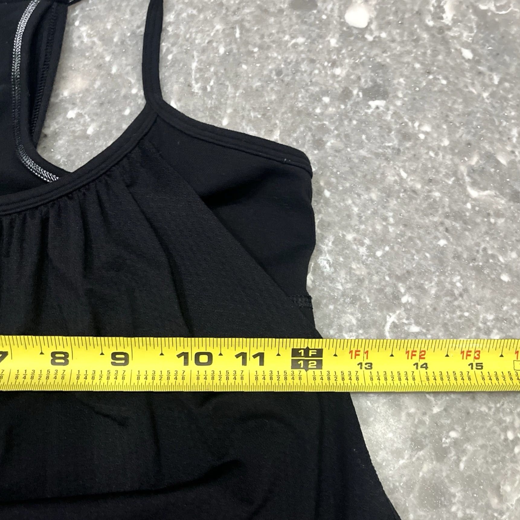 Lululemon Lululemon No Limits Black Tank Top Womens Size 4 Athletic Built-In Bra Racerback Sleeveless Yoga Cross Training Gym Shirt Size S / US 4 / IT 40 - 3 Thumbnail