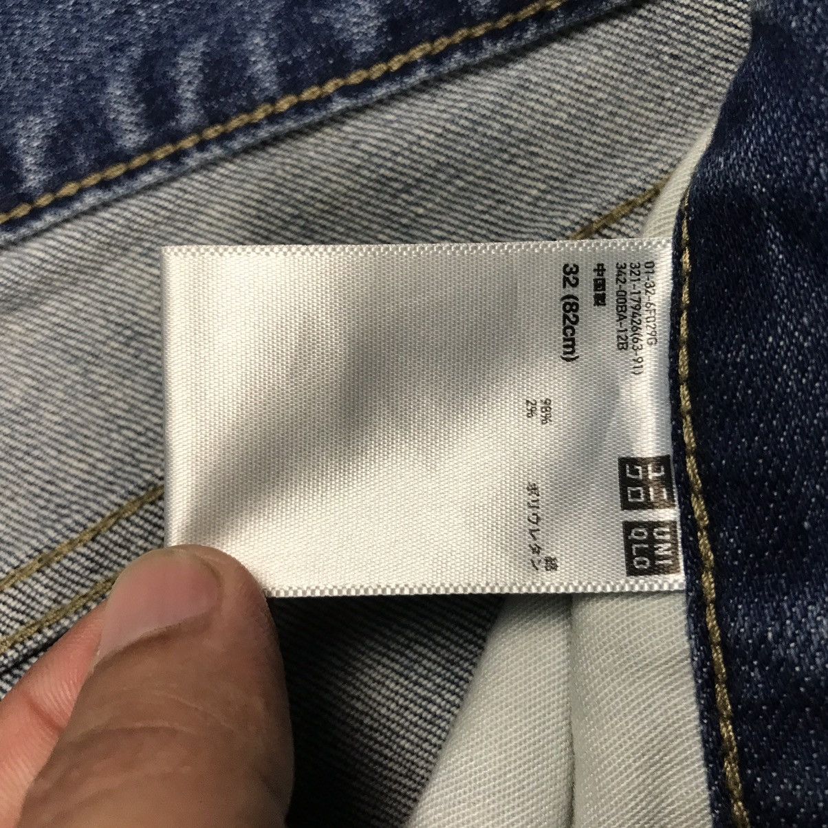 Japanese Brand × Jun Takahashi × Uniqlo Denim distressed Uniqlo design japan pants Size US 32 / EU 48 - 17 Thumbnail