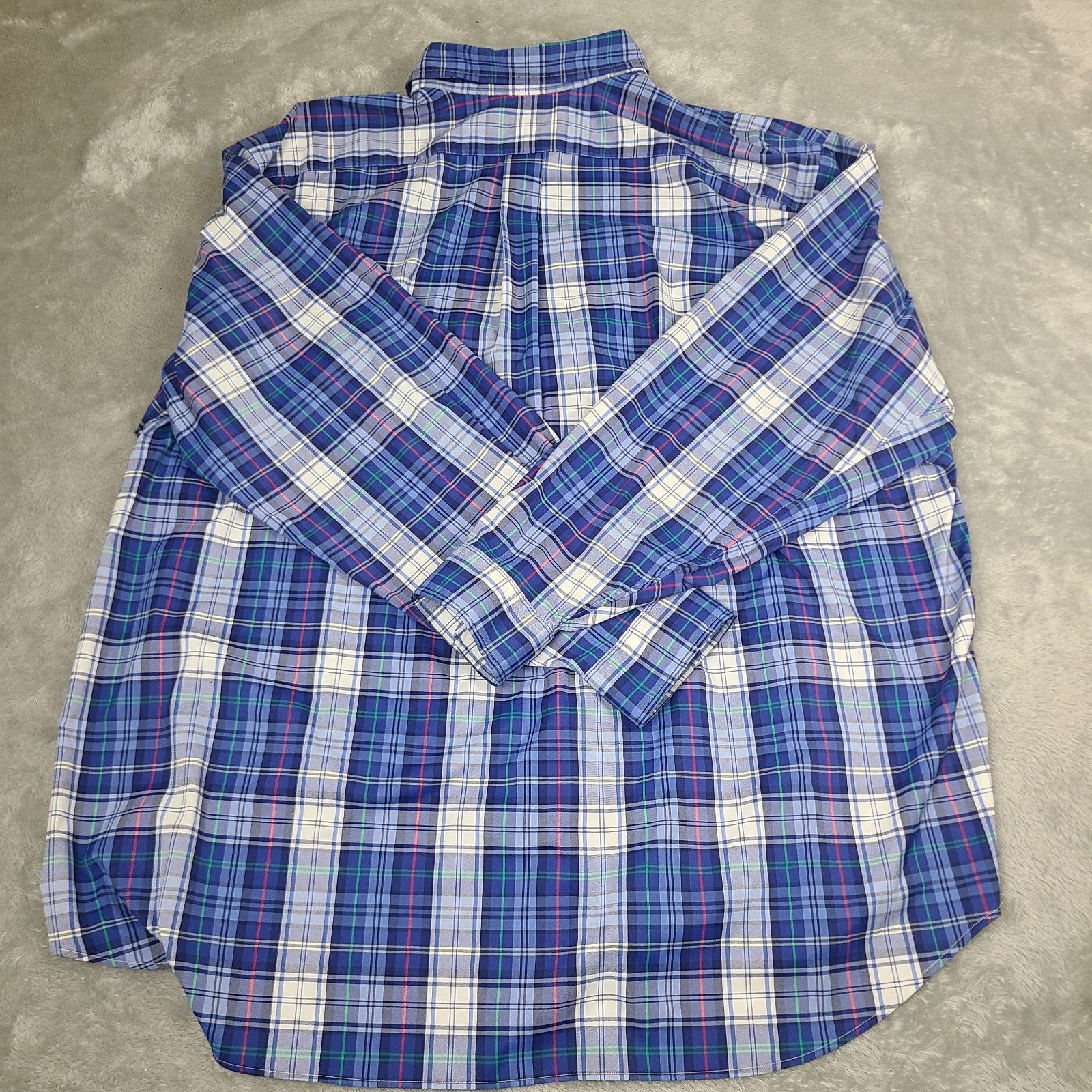 Polo Ralph Lauren Ralph Lauren Mens Performance Button Up Shirt Size 3XB Long Size US XXL / EU 58 / 5 - 8 Thumbnail