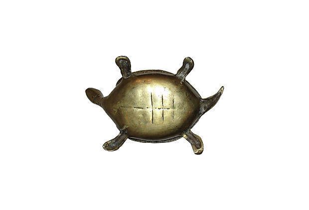 Designer Brass Turtle Dish Size ONE SIZE - 7 Thumbnail